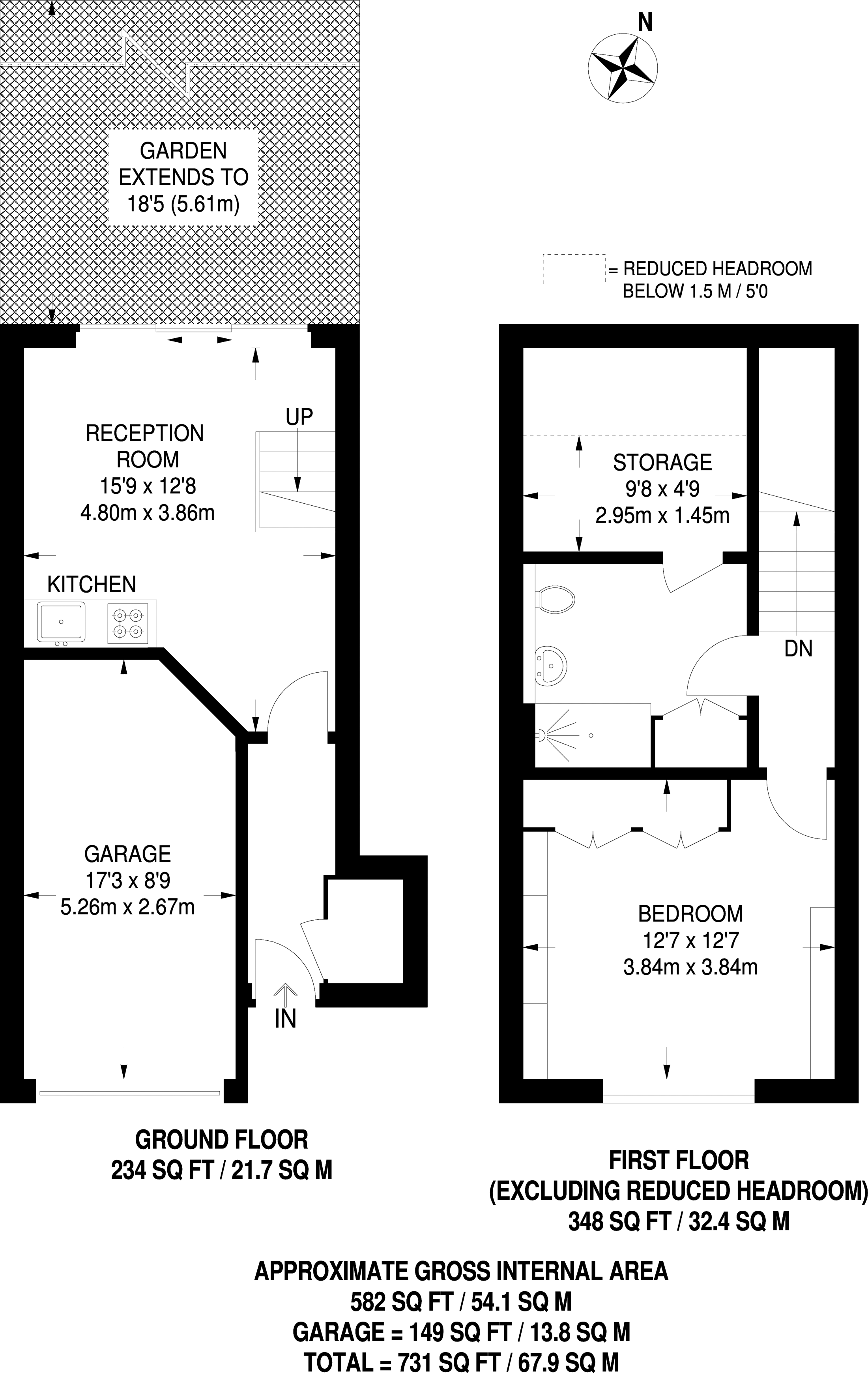 1 Bedrooms  to rent in Pennethorne Close, Victoria Park E9