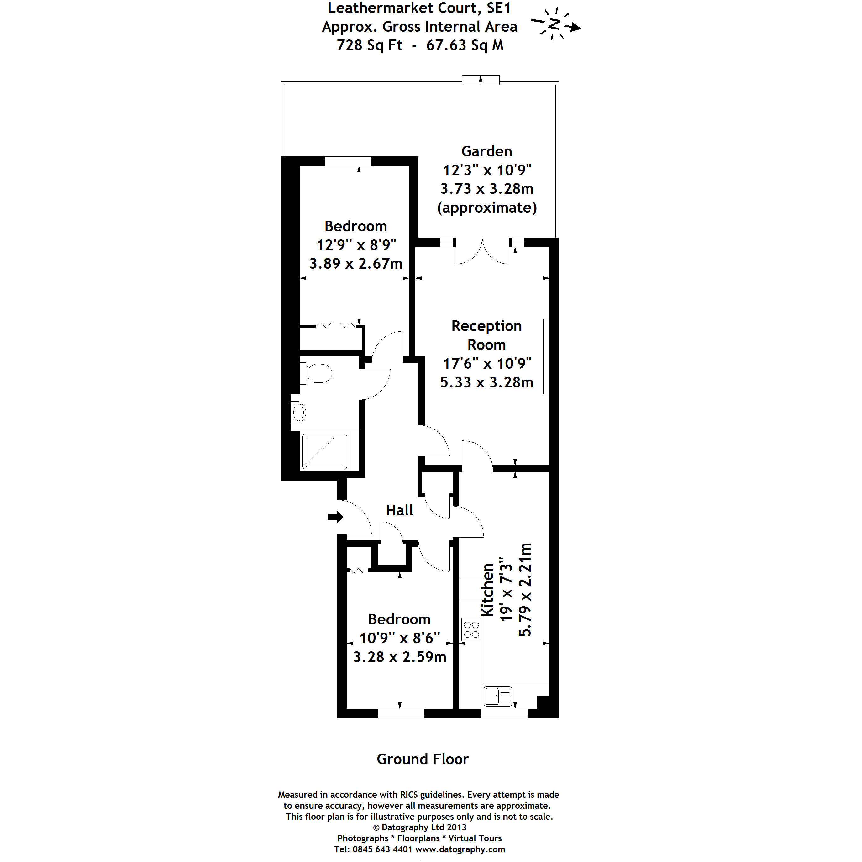 2 Bedrooms Flat to rent in Leathermarket Court, London SE1