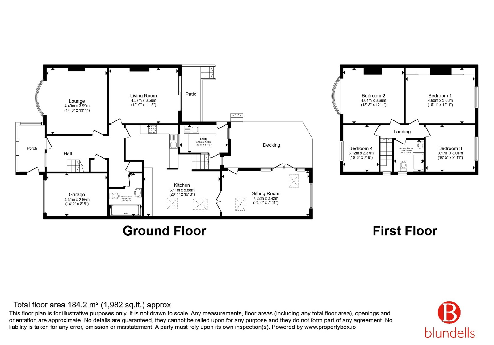 76, Bents Road, Sheffield floorplan