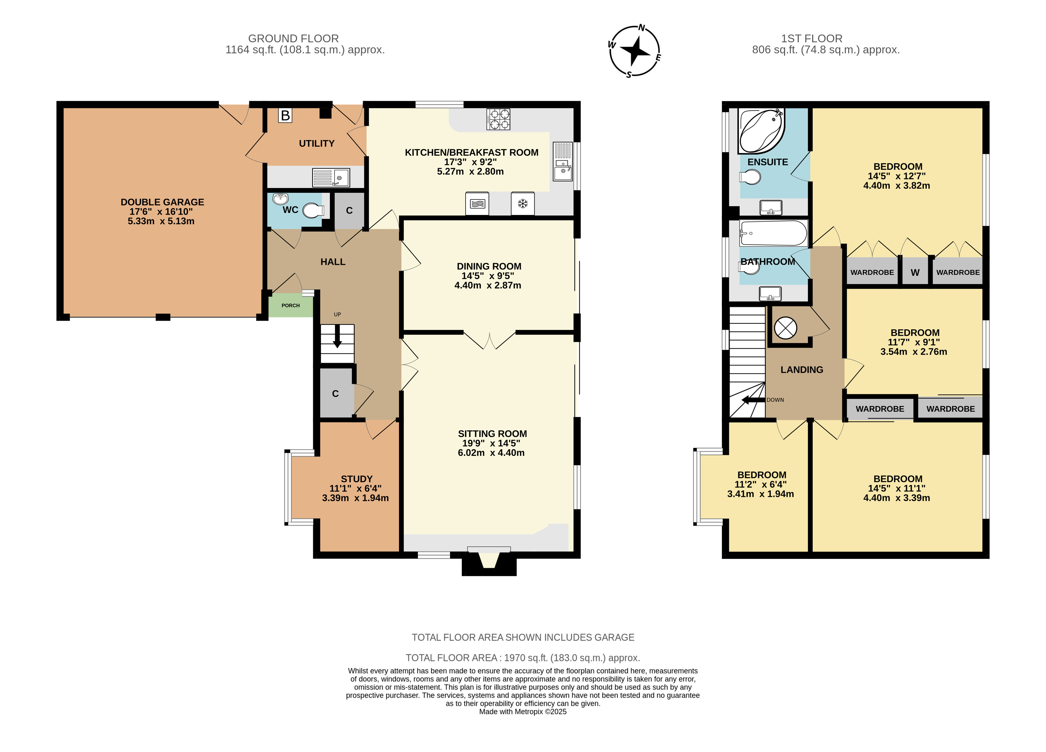 1, Chestnut Close, Cirencester floorplan