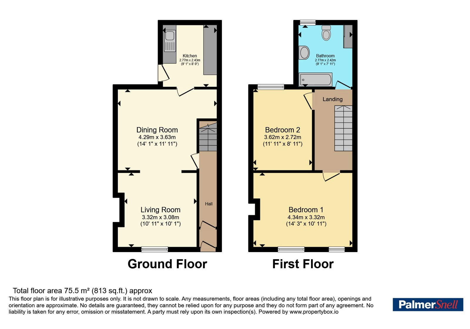 Uppleby Road, Dorset floorplan