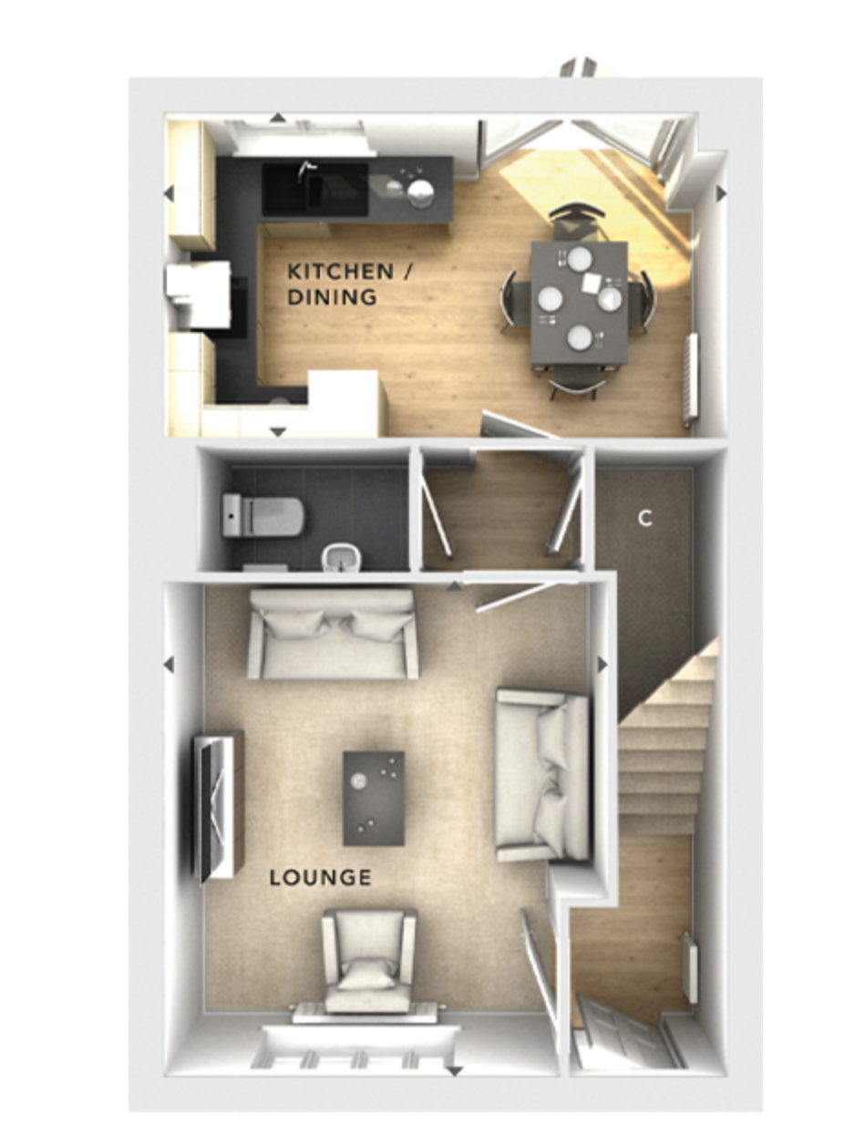 4, Hopewell Street, Nottingham floorplan