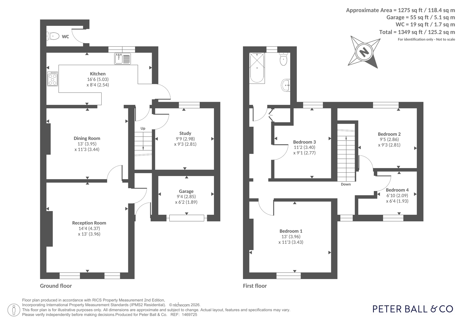 130, Ryeworth Road, Cheltenham floorplan