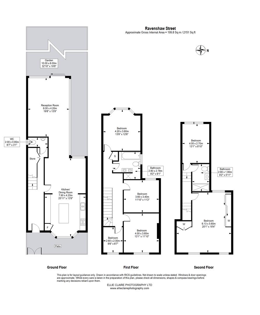 Ravenshaw Street, London NW6, 5 bedroom end terrace house for sale