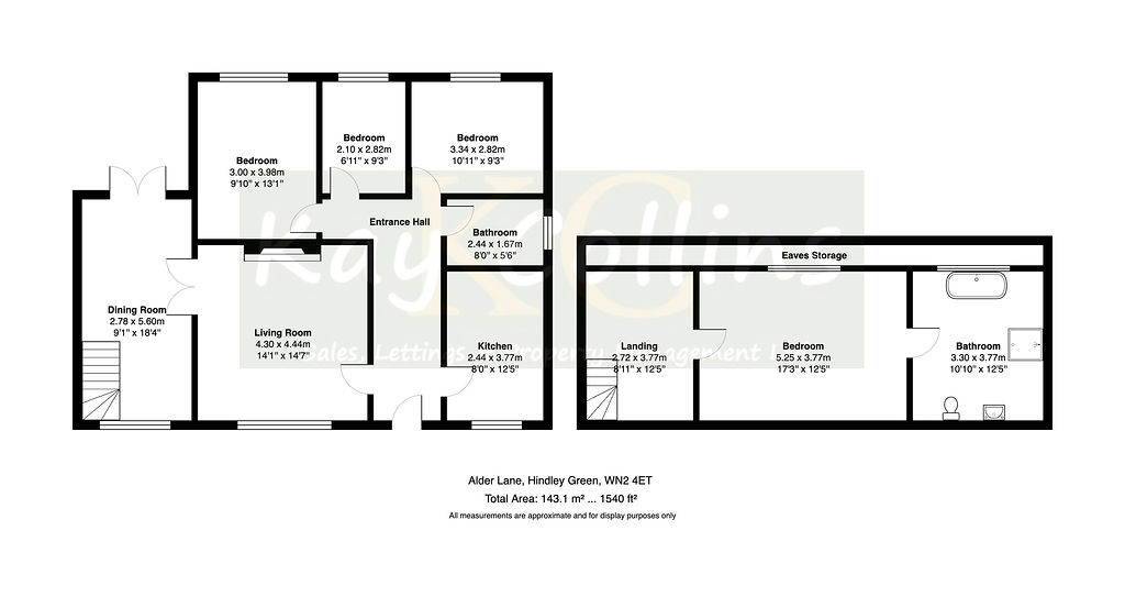 3 Alders Green Road, Hindley, Wigan floorplan