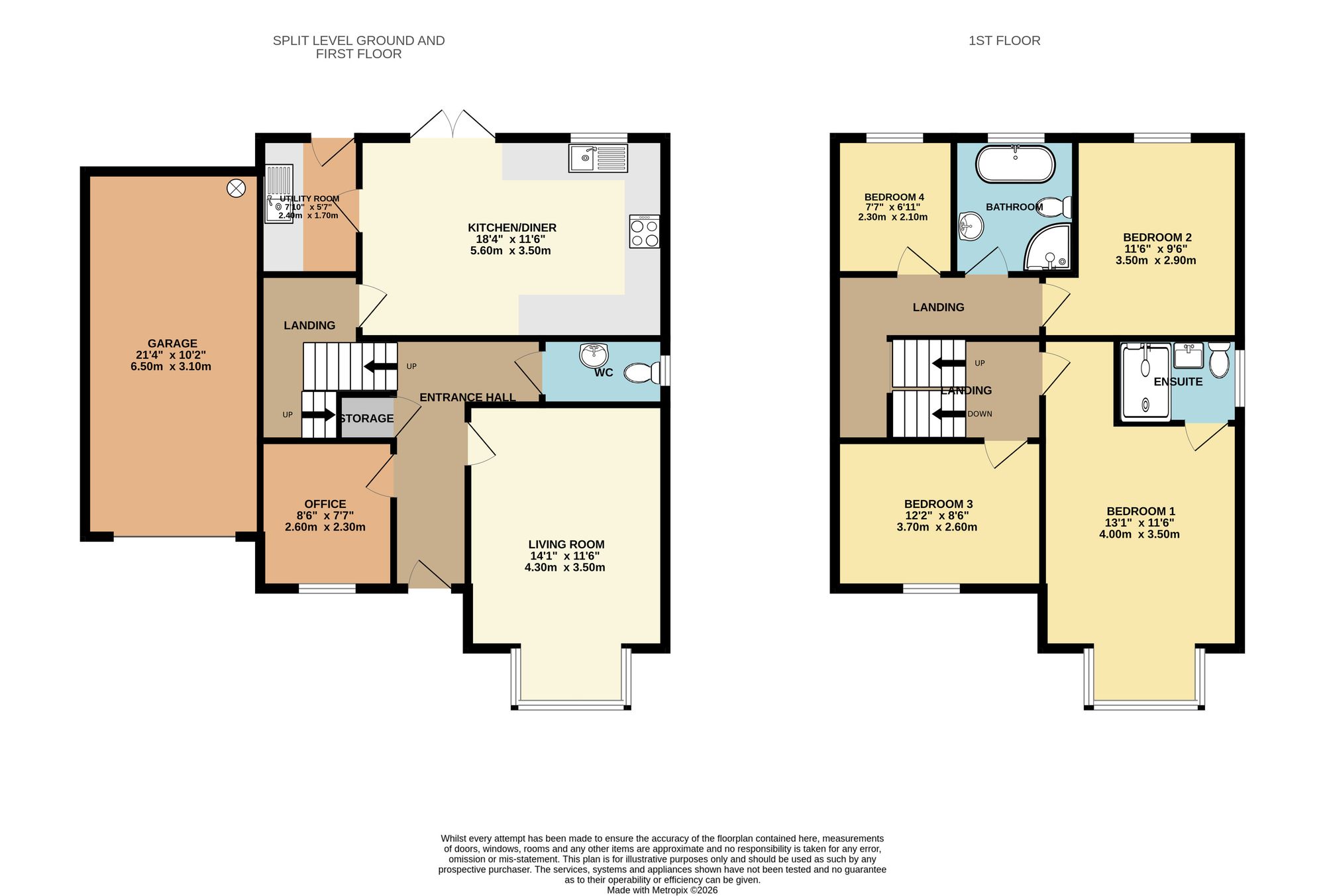 2 Summering Walk, Okehampton floorplan