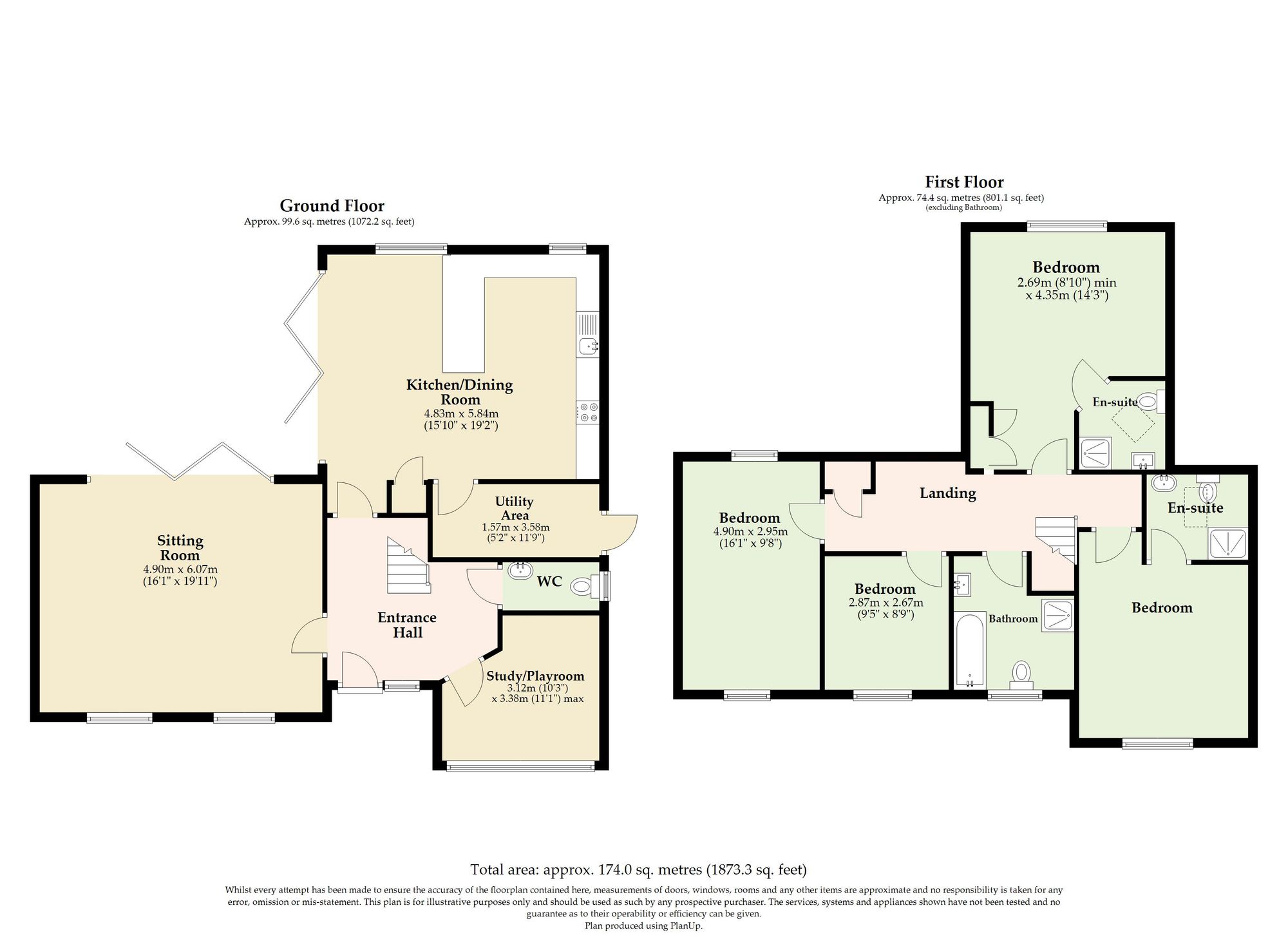 4 Leeper Close, Eye floorplan