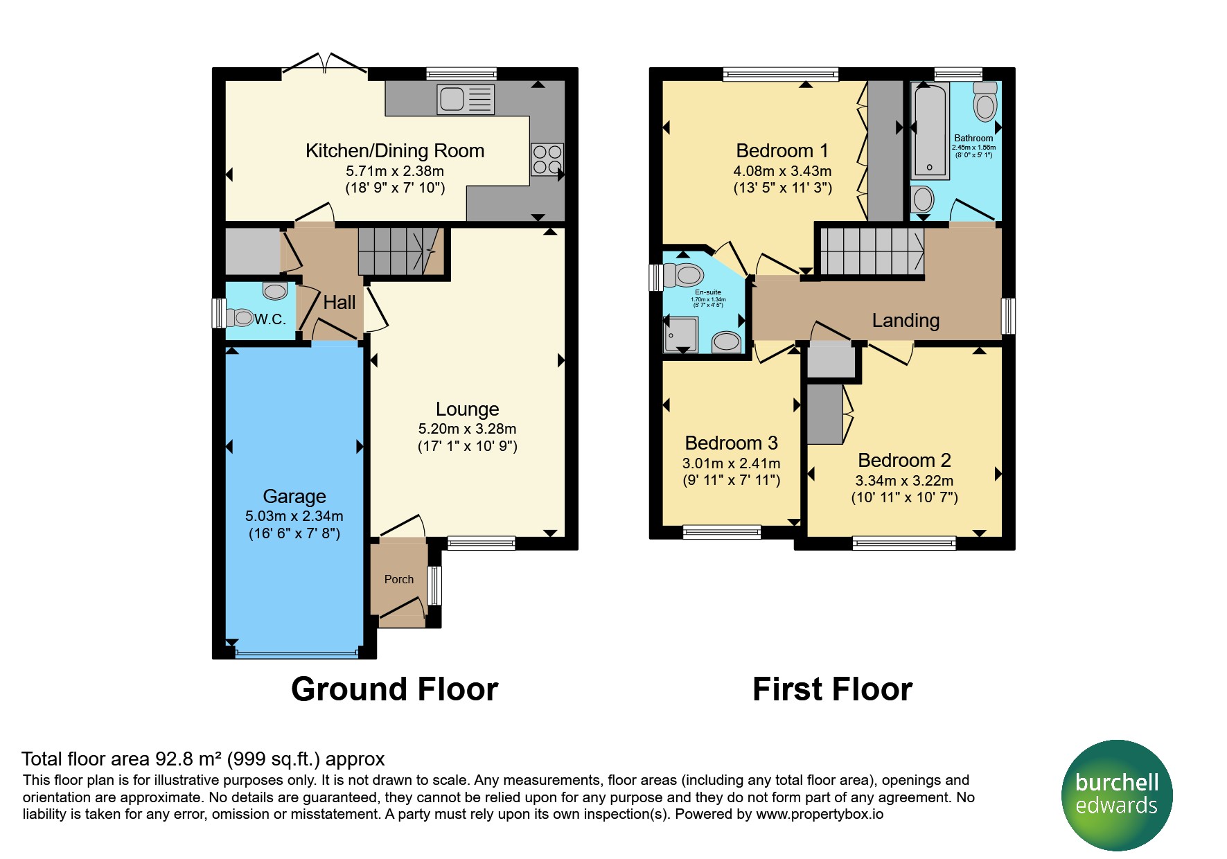 37, Grizedale Rise, Mansfield floorplan