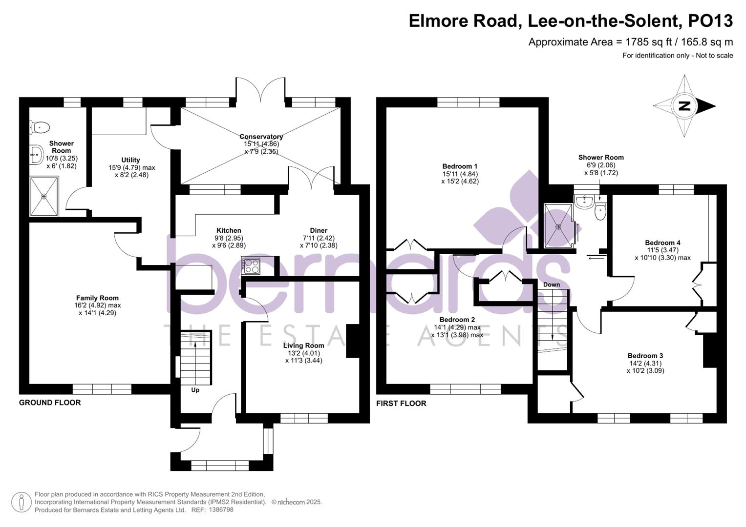 28, Elmore Road, Lee-On-The-Solent floorplan