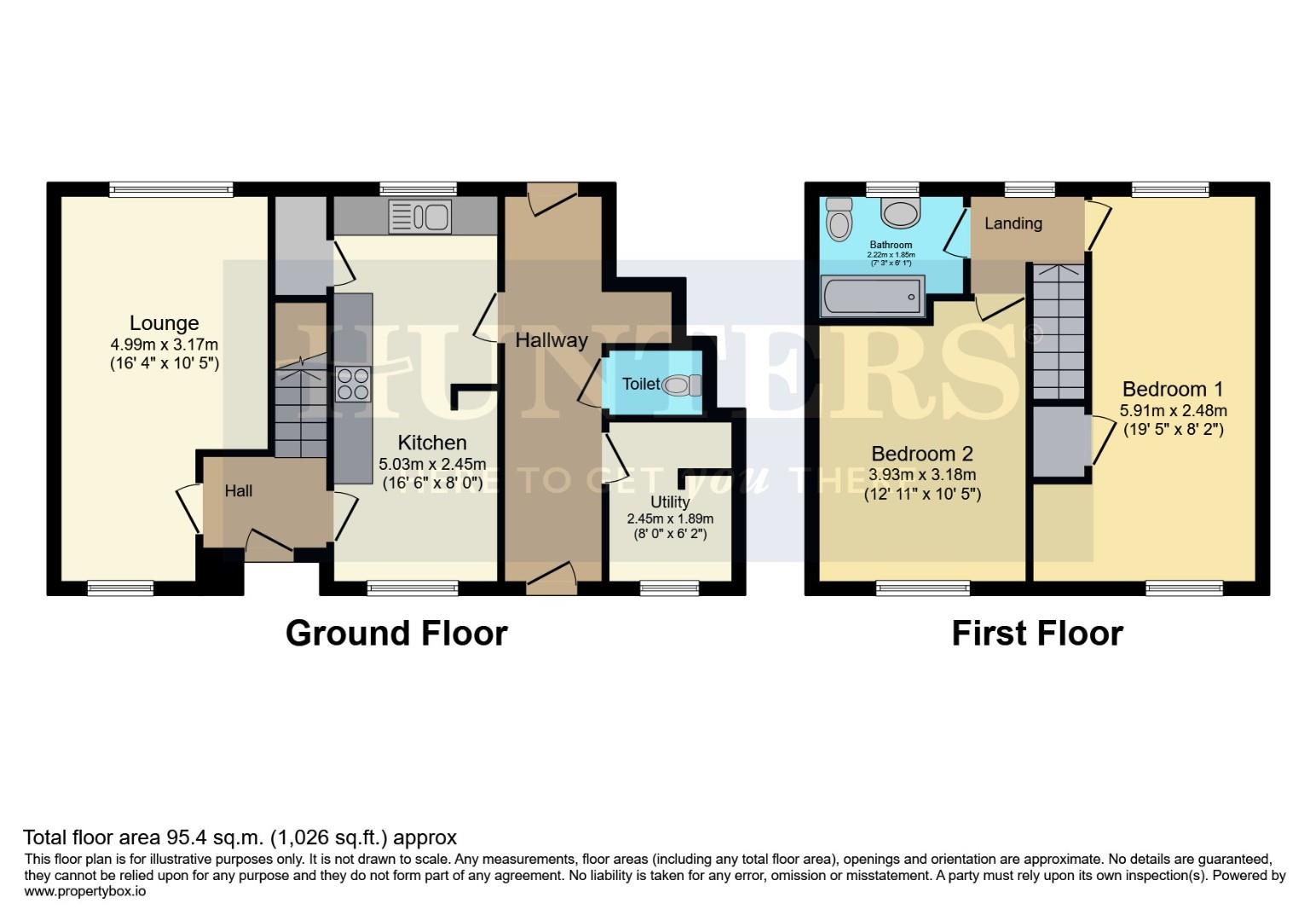 3, Sandfield Grove, Dudley floorplan