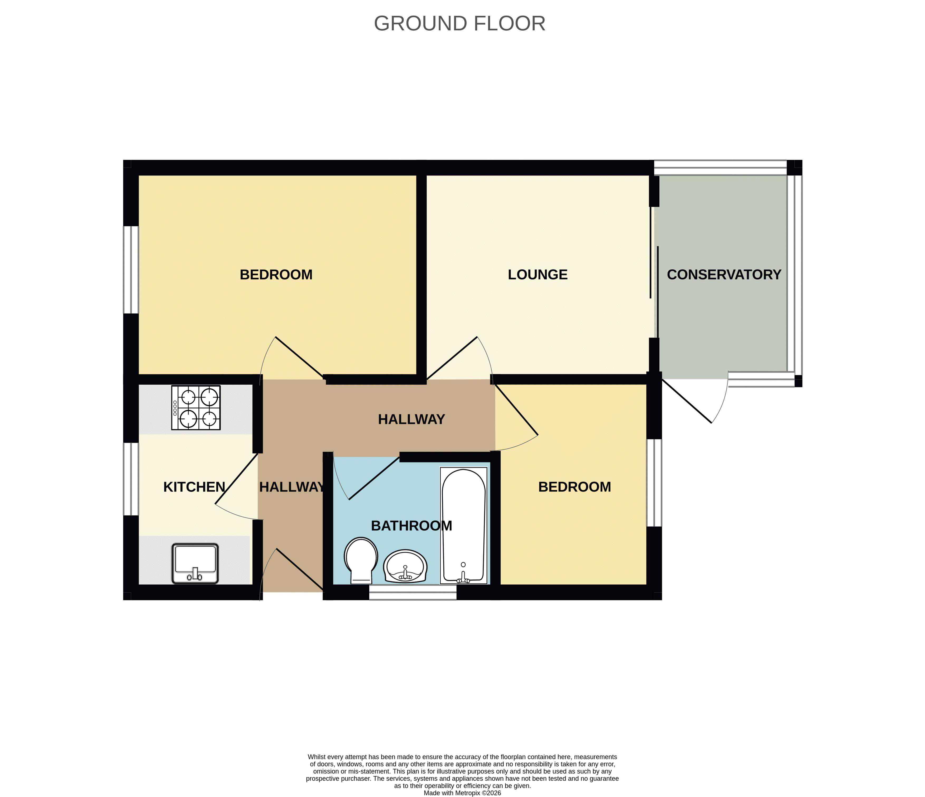 11, Highfield Close, Dereham floorplan