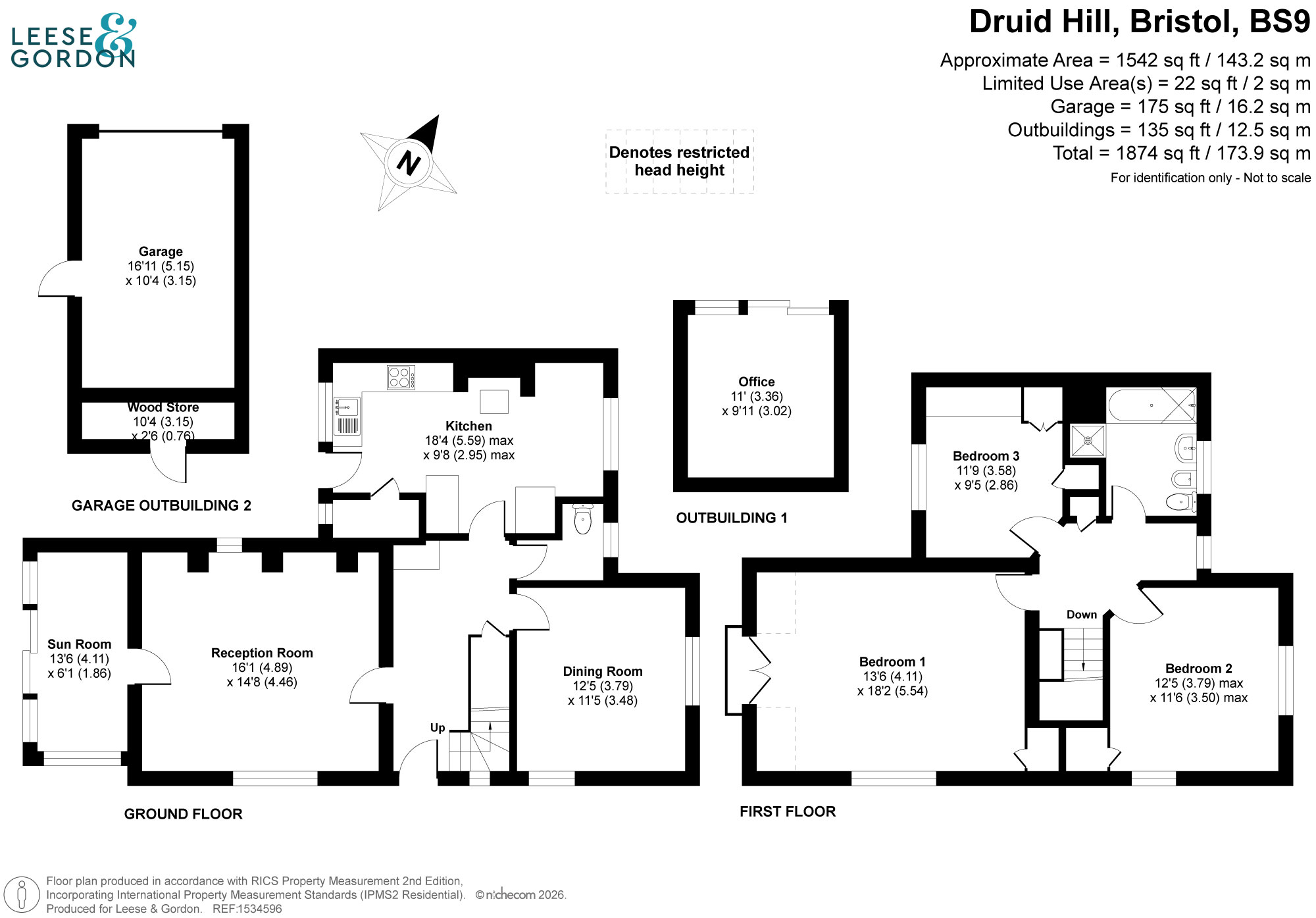 55 Druid Hill, Bristol floorplan