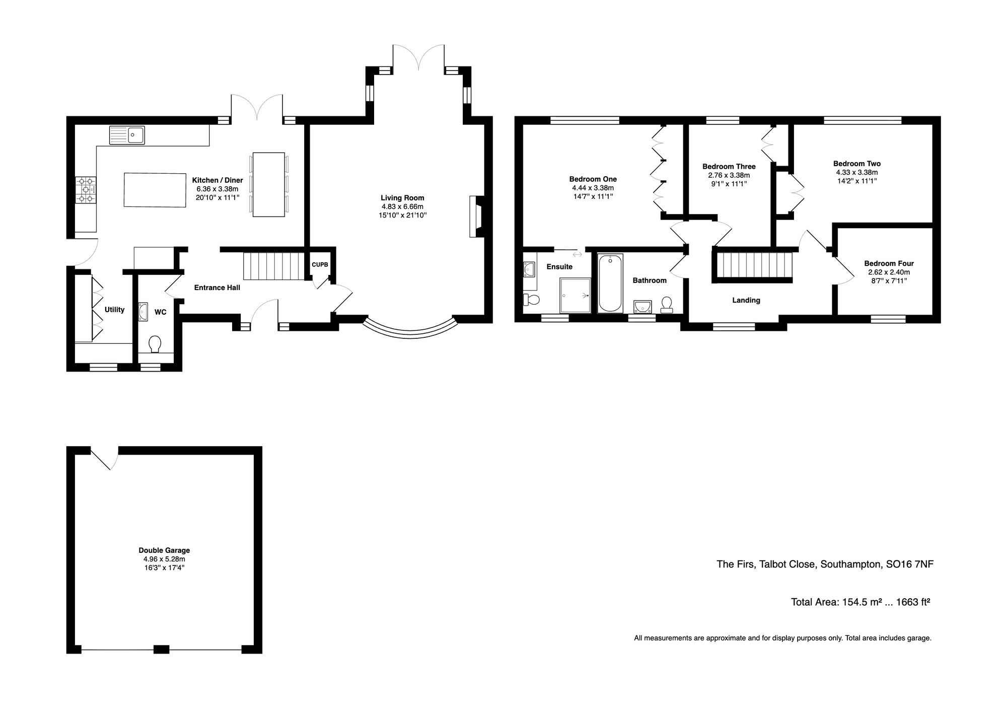4 The Firs Talbot Close, Southampton floorplan