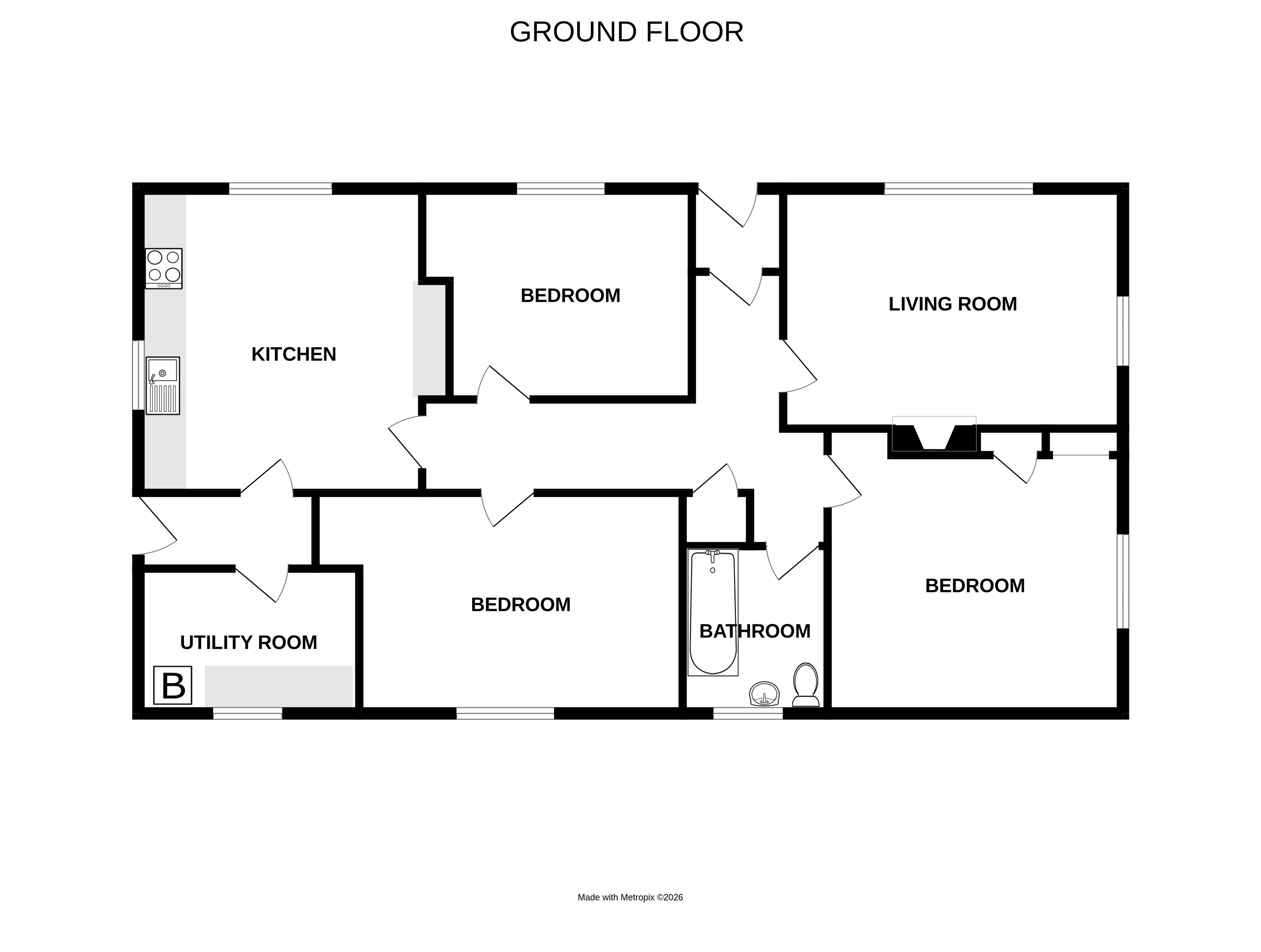 The Rowans, Strontian floorplan