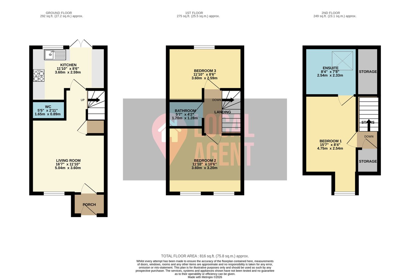 190, Ellingham View, Dartford floorplan