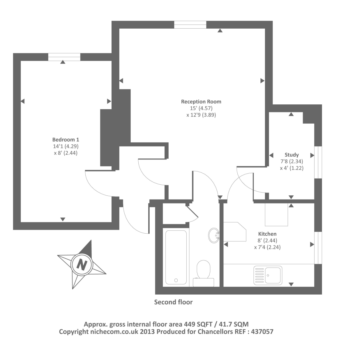 1 Bedrooms Flat to rent in Newbury, Berkshire RG14