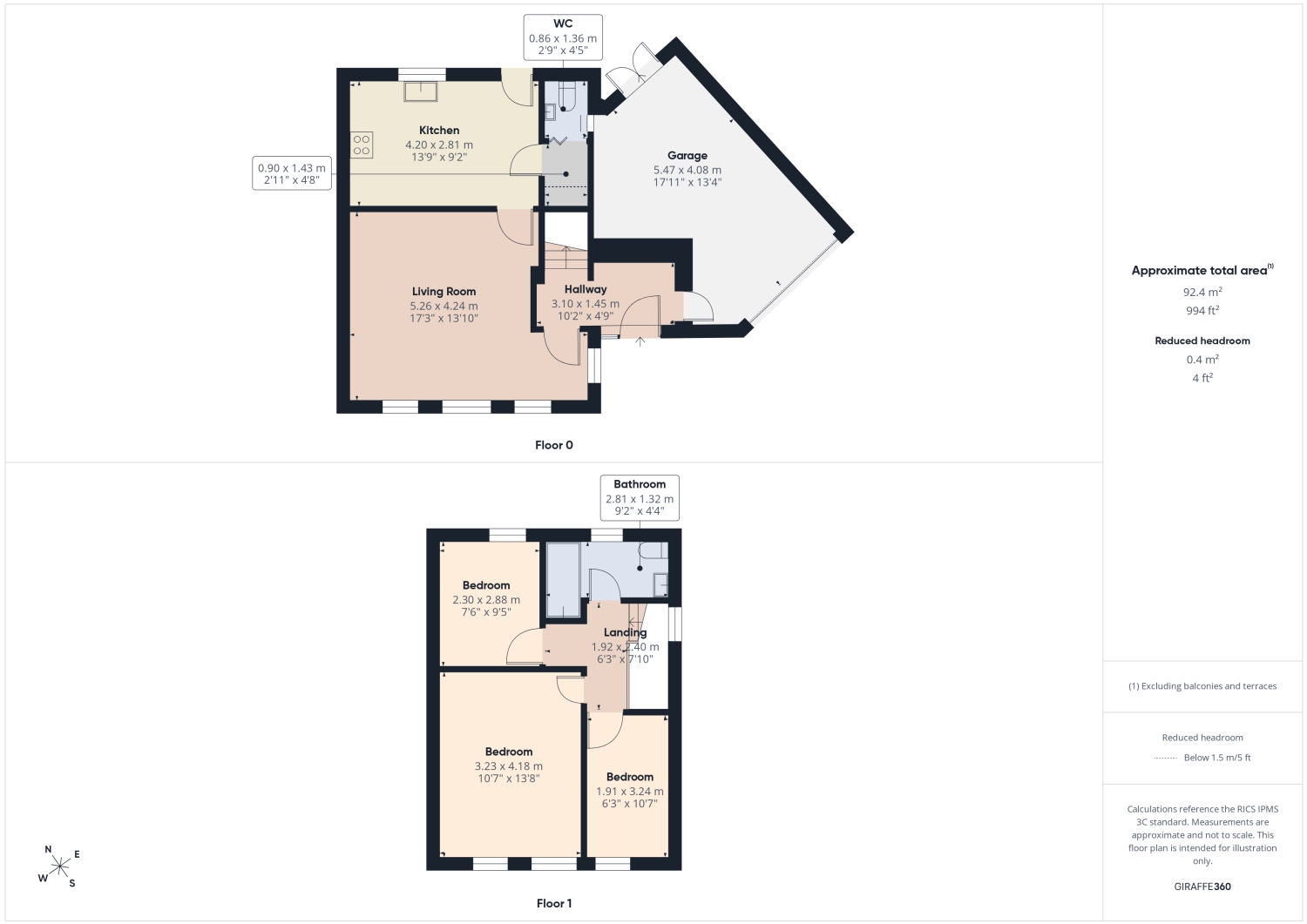 80, Meadow Head Avenue, Sheffield floorplan