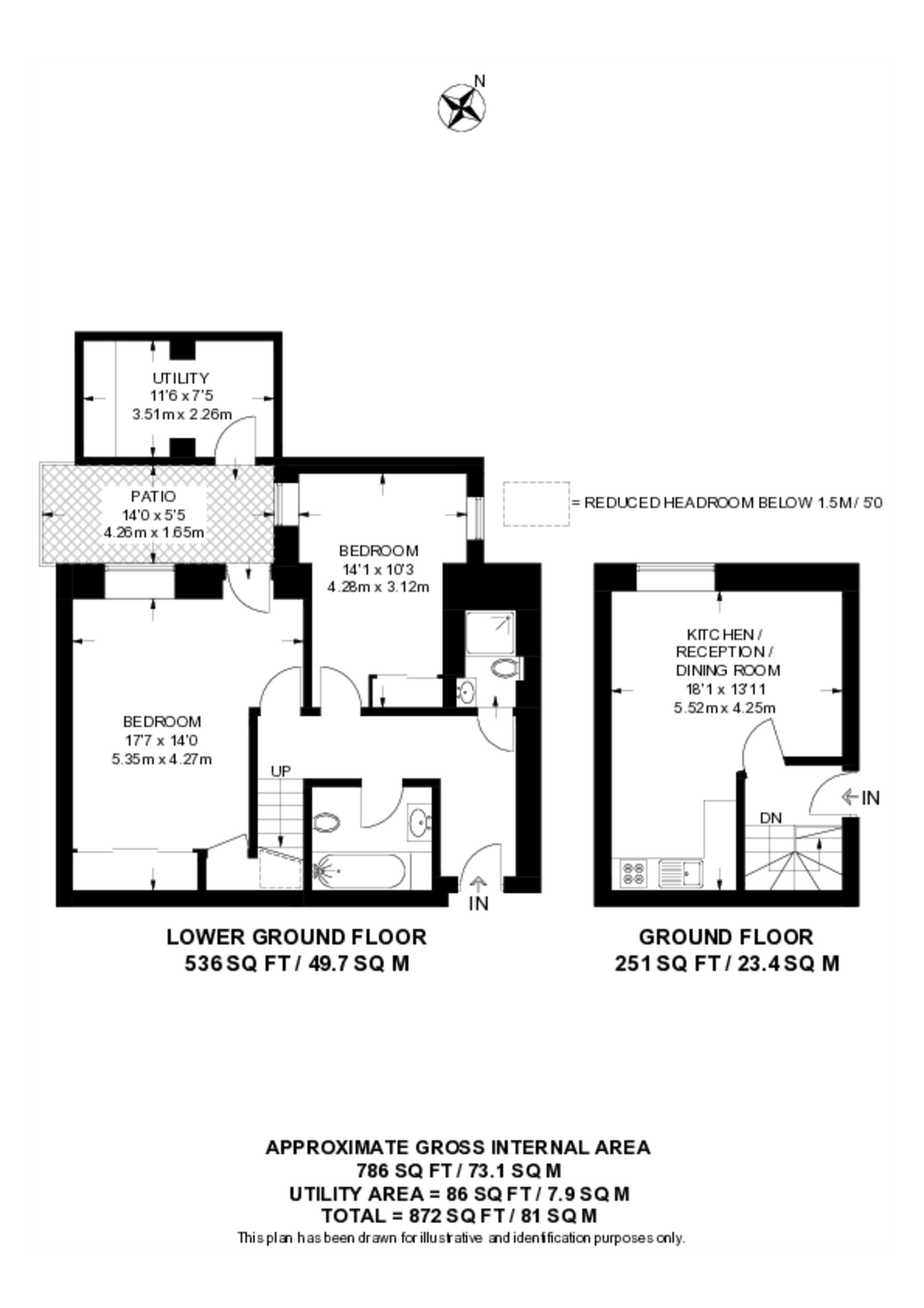 Rutland Gate, Knightsbridge floorplan