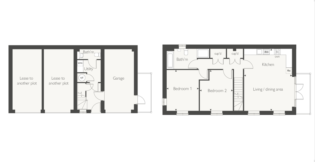 Home 48 The Gwel,, Higher Newham Farm, Truro floorplan