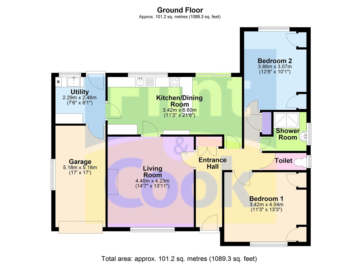 Stepstile, Kington floorplan