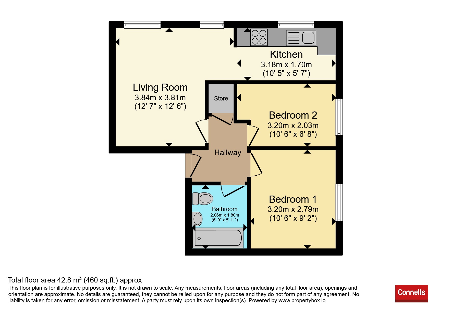 5, Tory Brook Court, PLYMOUTH floorplan