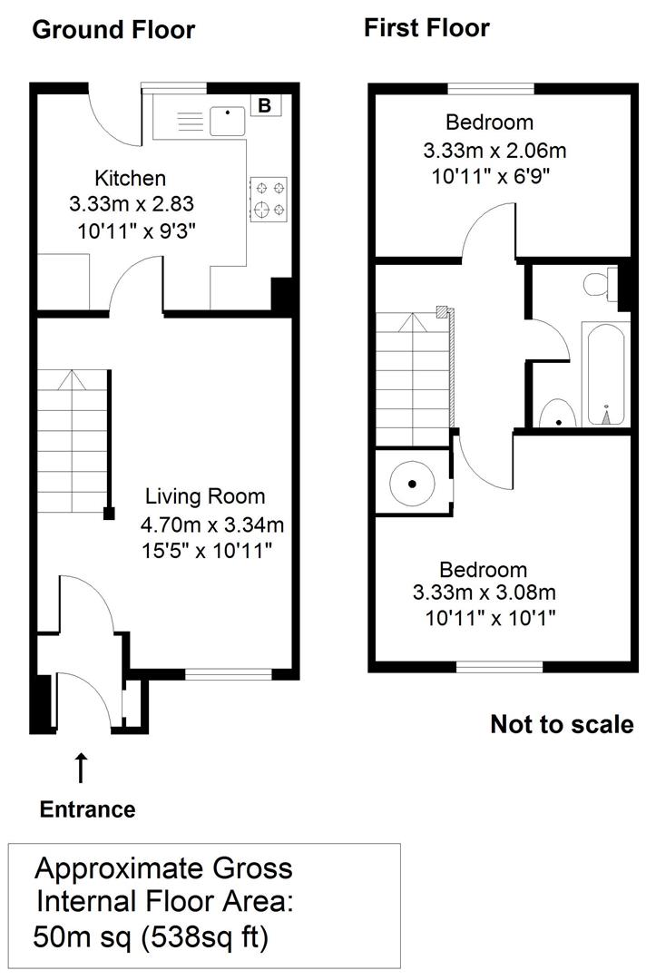 2 Bedrooms  for sale in Telford Drive, Walton-On-Thames KT12