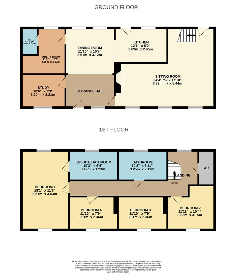 12, Church Street, Broughton floorplan