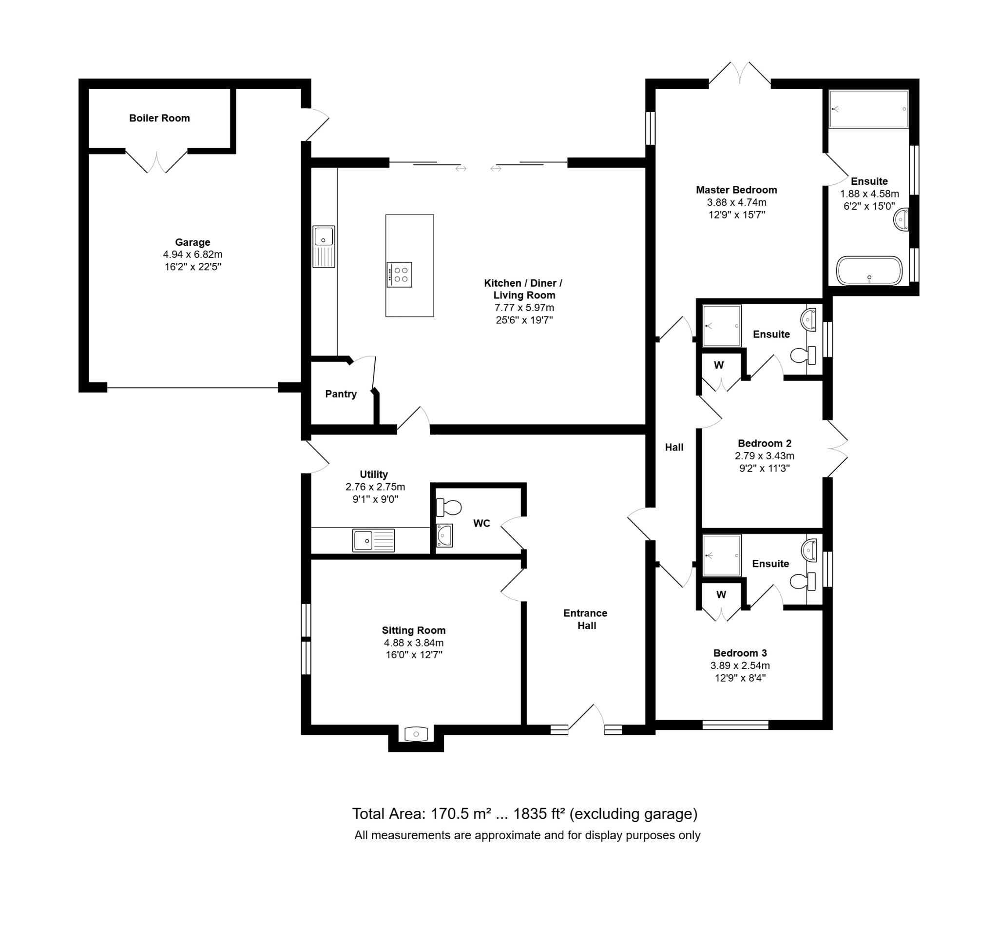 27, Low Road, King's Lynn floorplan