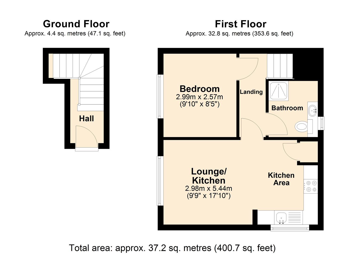 24, Springfield Court, Hull floorplan