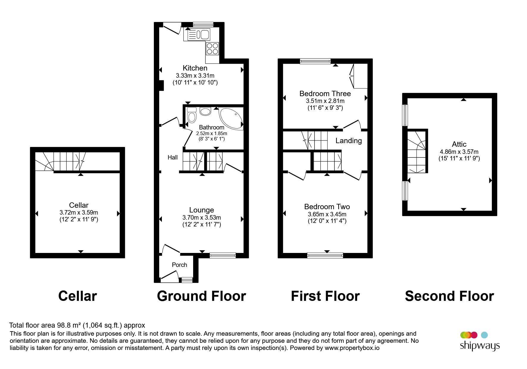 Sutton Road, Kidderminster floorplan