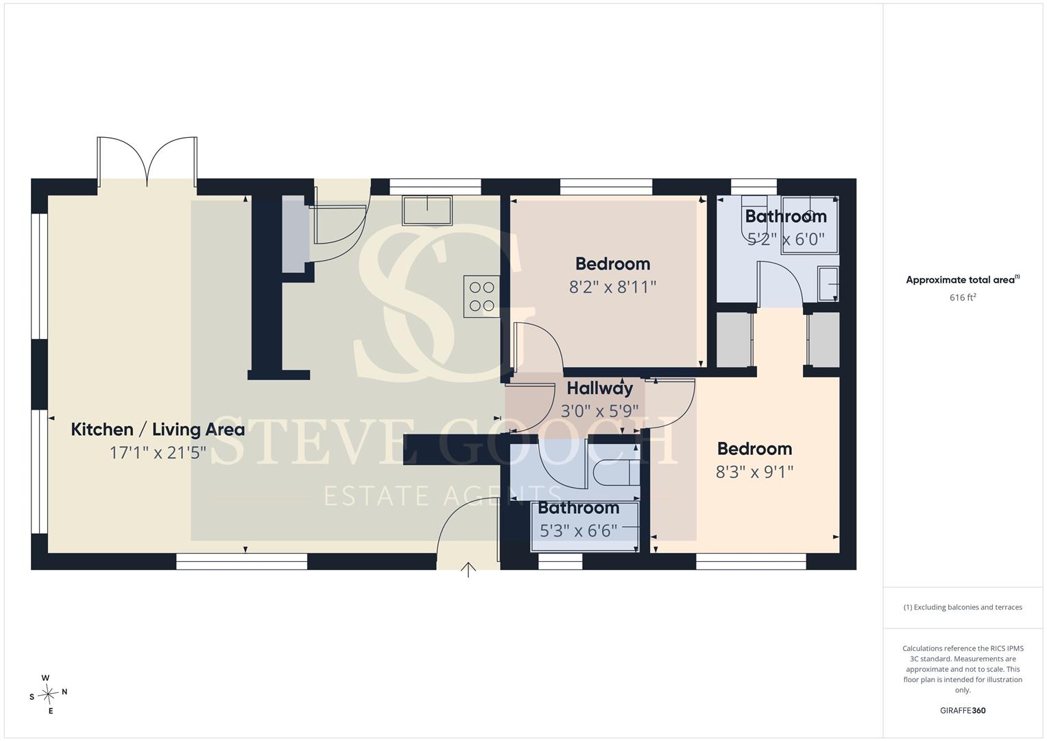 18 Wyeside Caravan Park, Ross-On-Wye floorplan