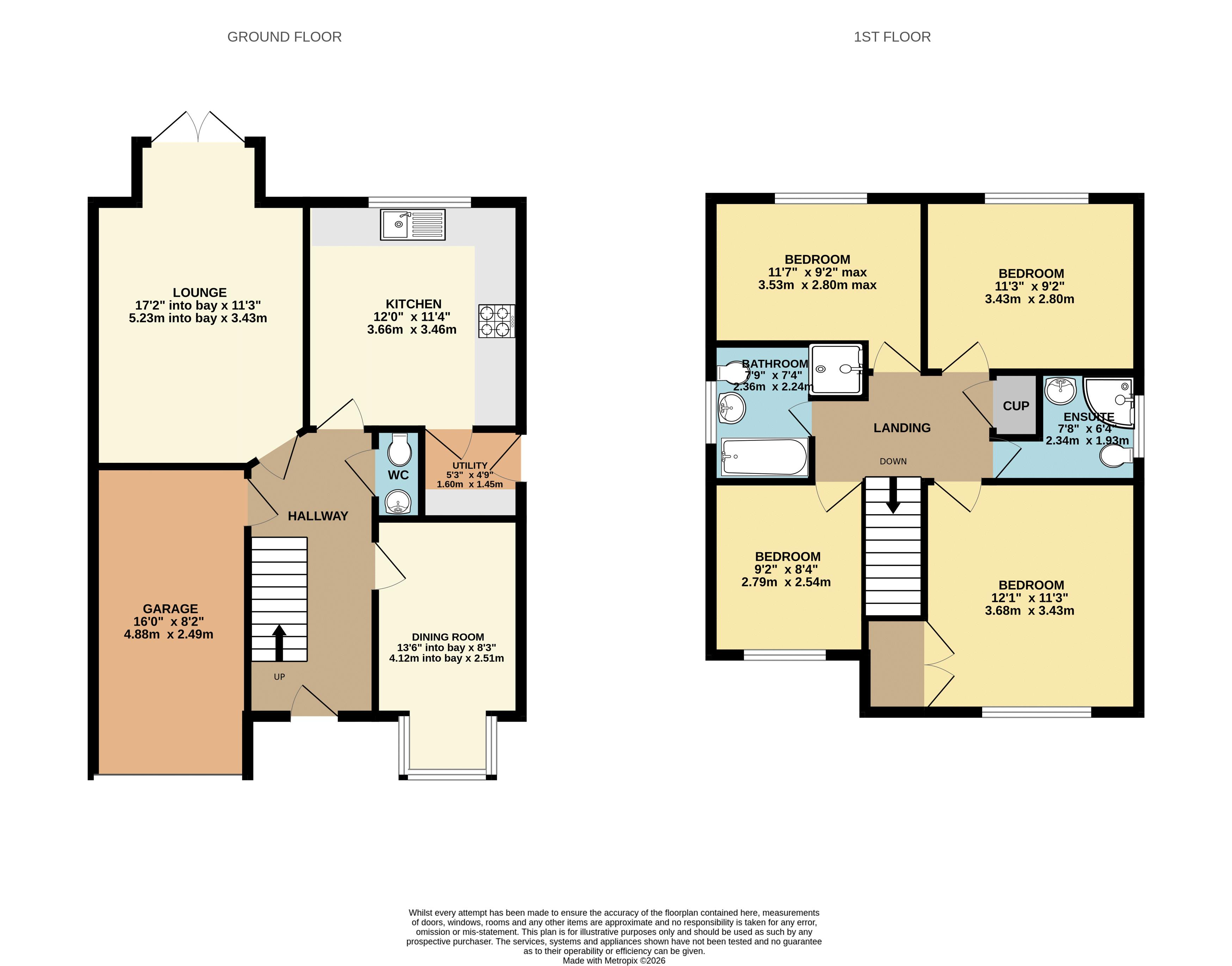 7, Mulberry Gardens, Scunthorpe floorplan