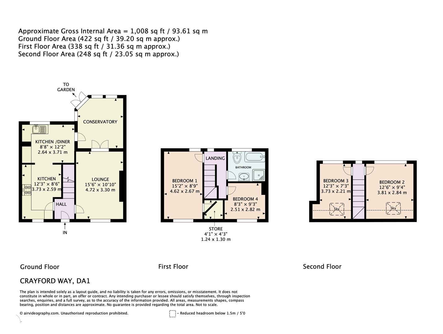 32, Crayford Way, Dartford floorplan
