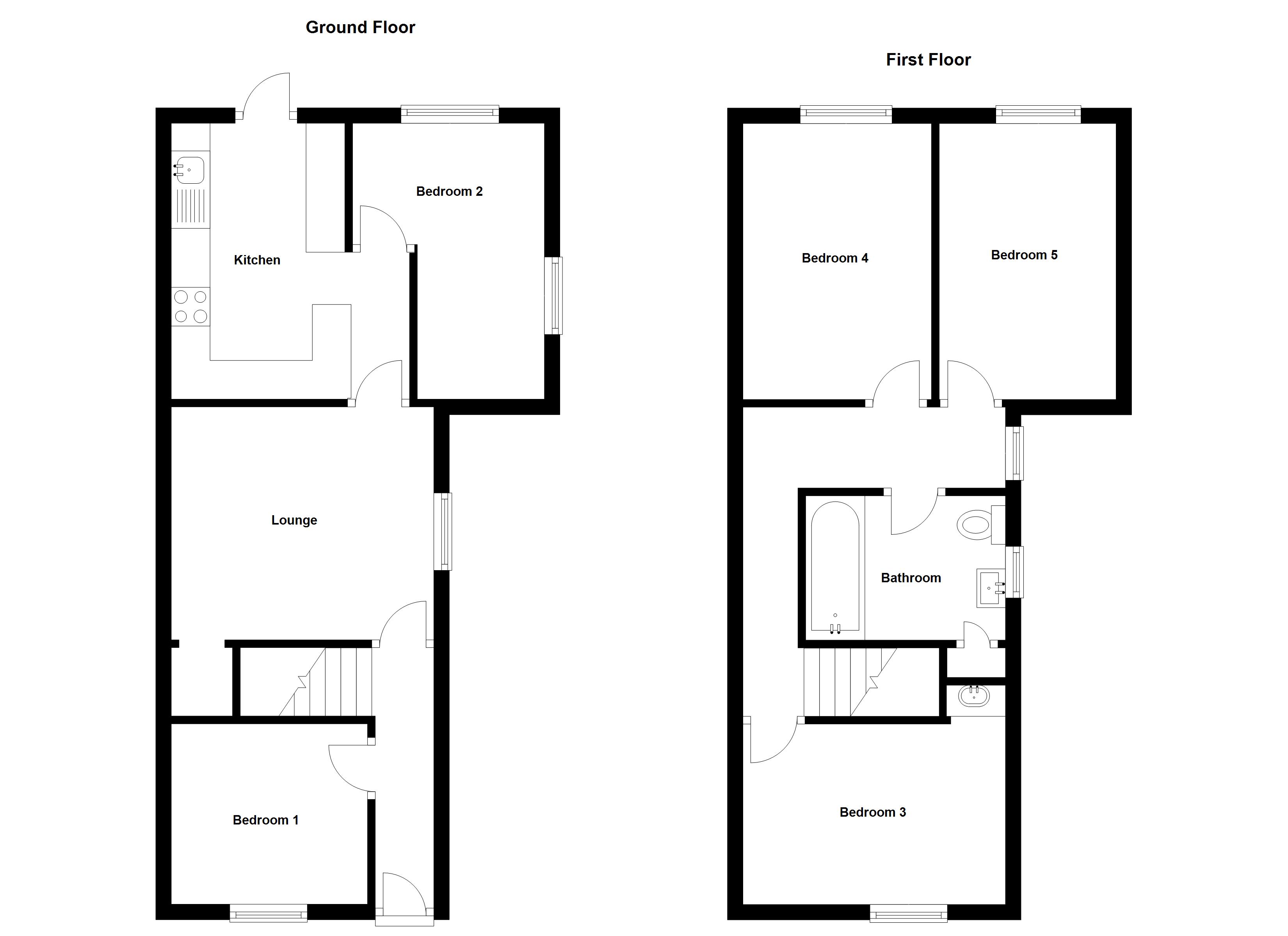 5 Bedrooms End terrace house to rent in New Street, Wincheap, Canterbury CT1