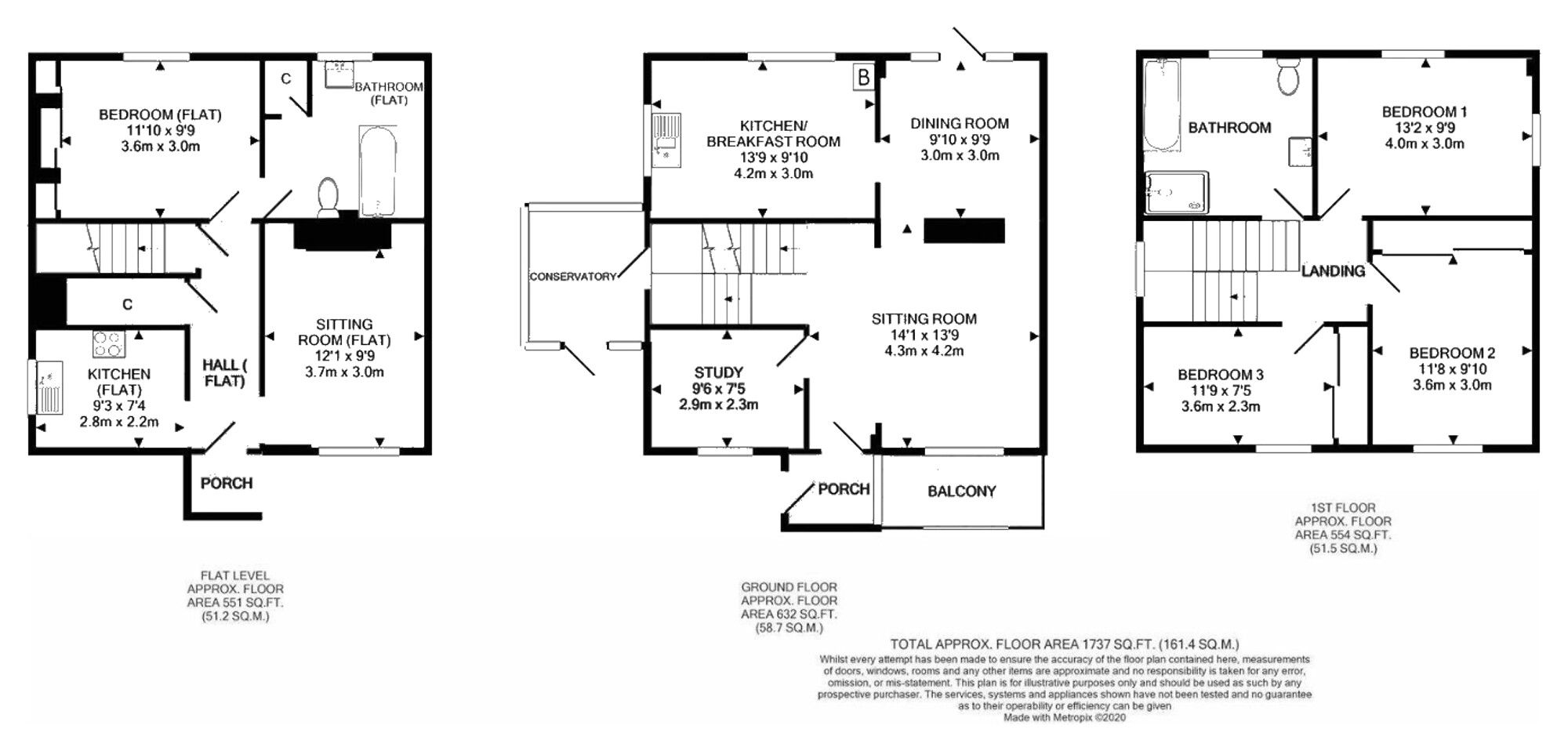 1 Hilly Gardens Road, Torquay floorplan