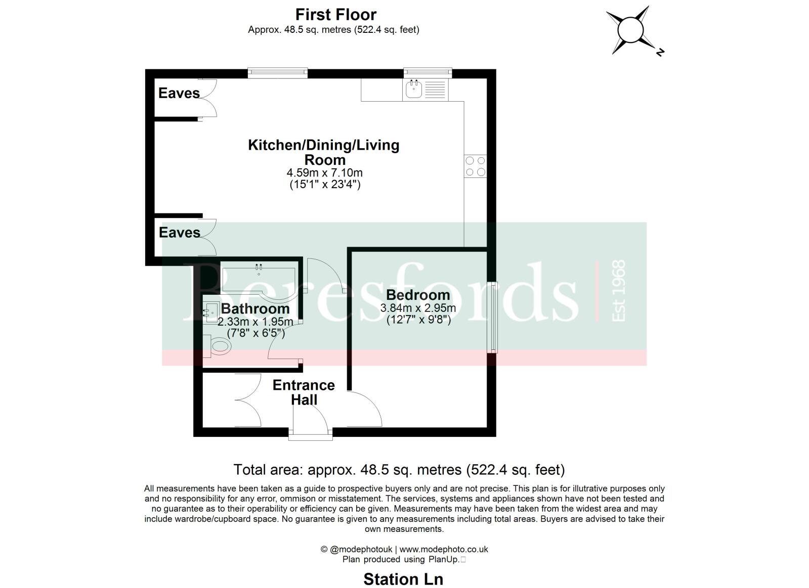 Flat 12, The Gate House,, Station Lane, Essex floorplan
