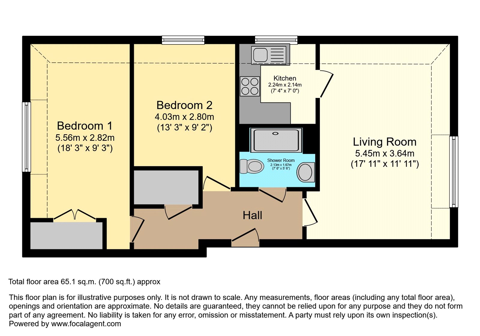 34, Primlea Court, Corbridge floorplan