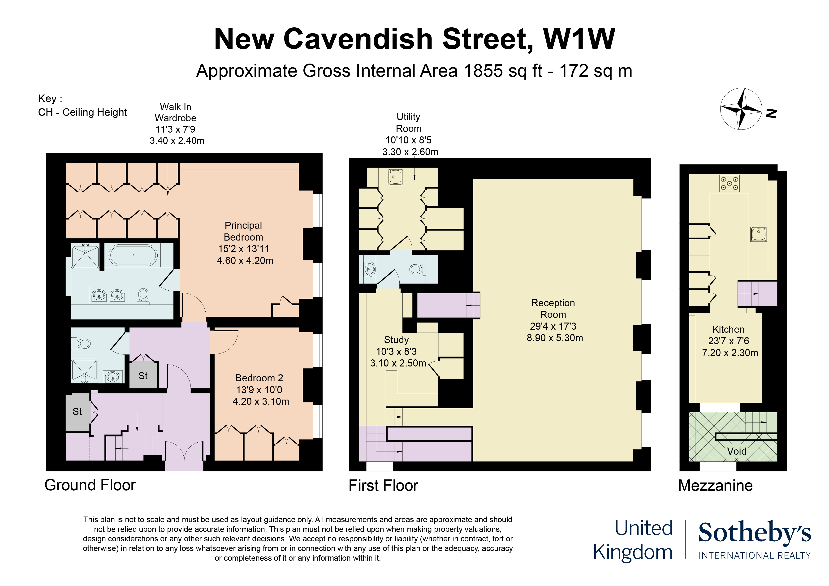 2, New Cavendish Street, London floorplan