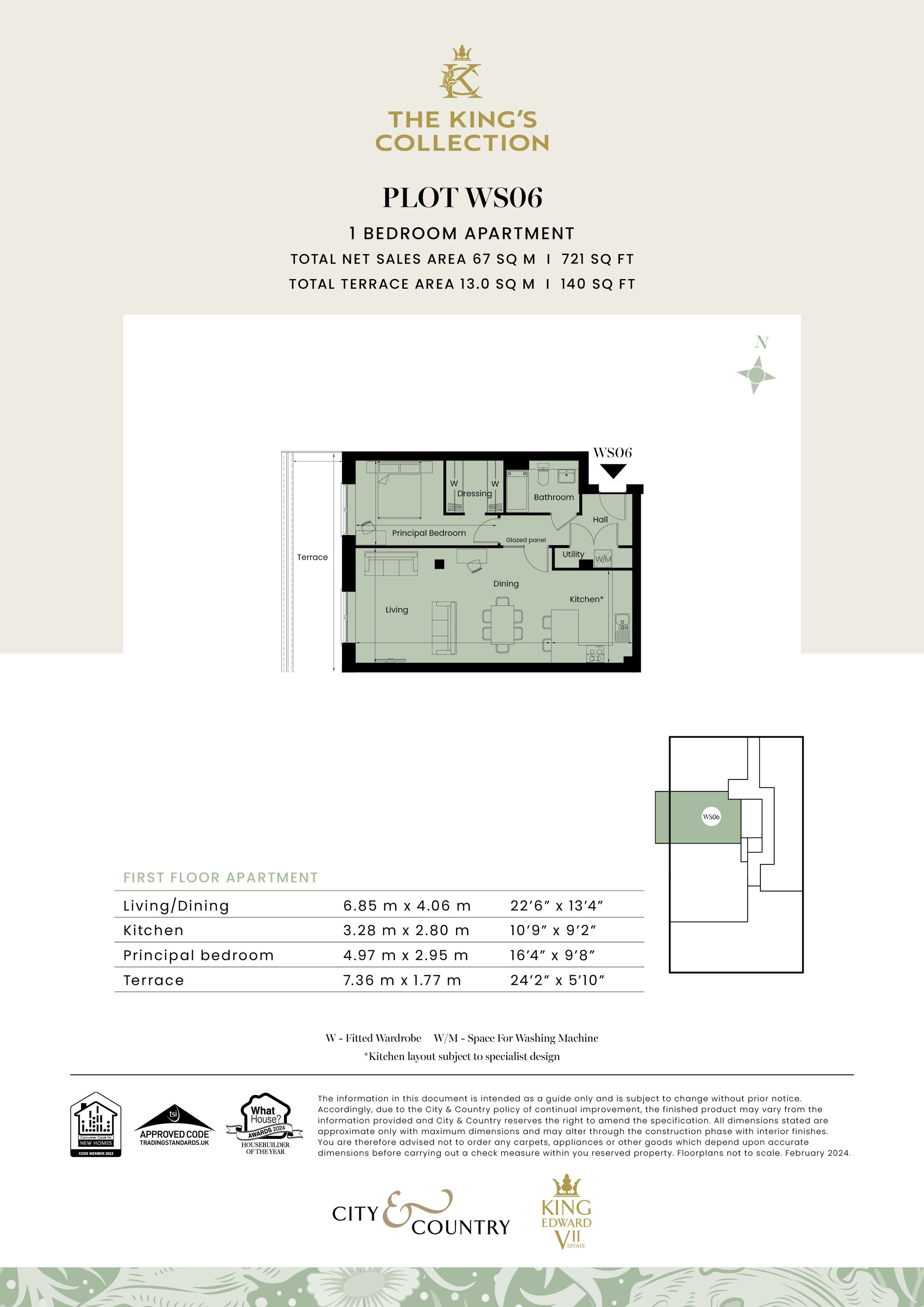 WS06 Imperial House Kings Drive, Midhurst floorplan
