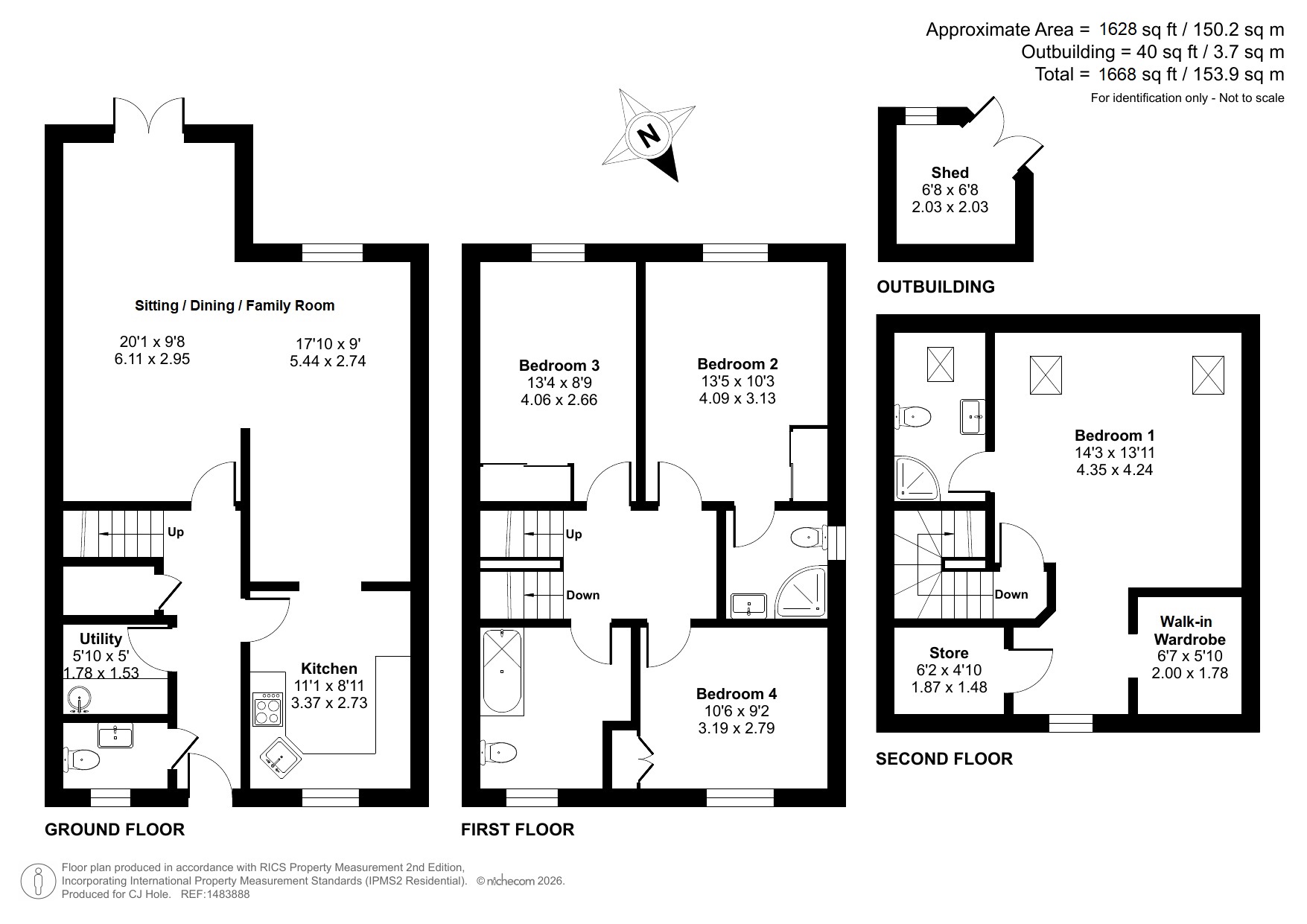 4, Atlas Court, Prestbury floorplan
