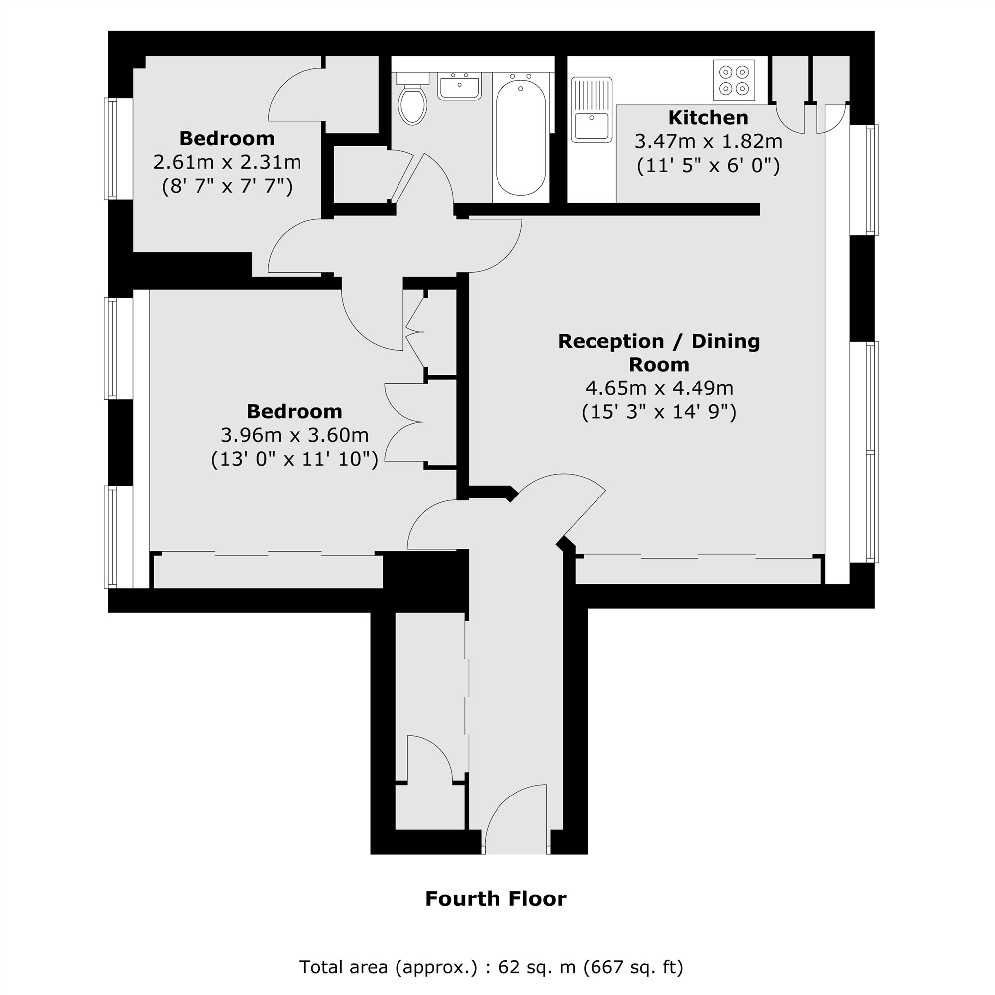 Dean Street, London floorplan