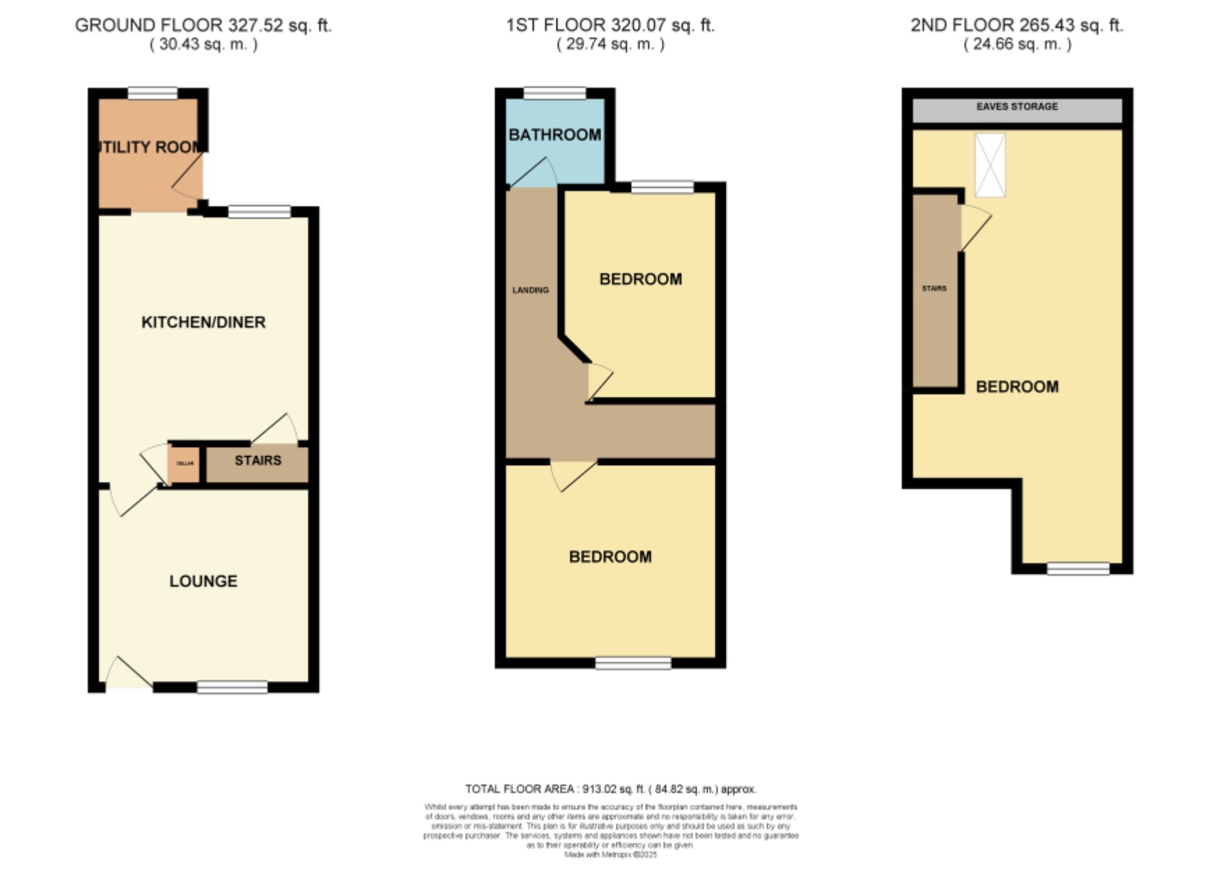 15, Harcourt Terrace, Nottingham floorplan