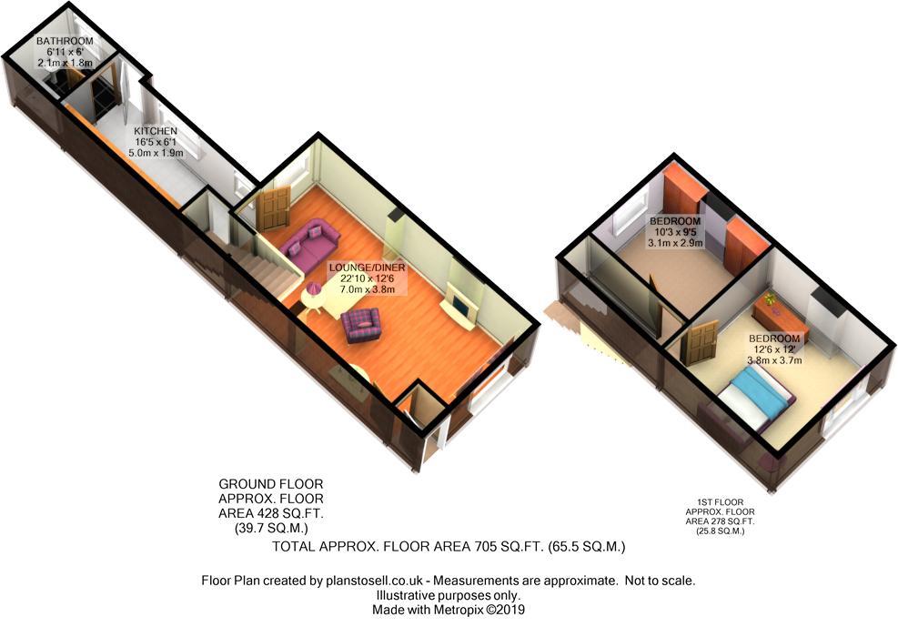 2 Bedrooms  for sale in Harrowby Road, Mold CH7
