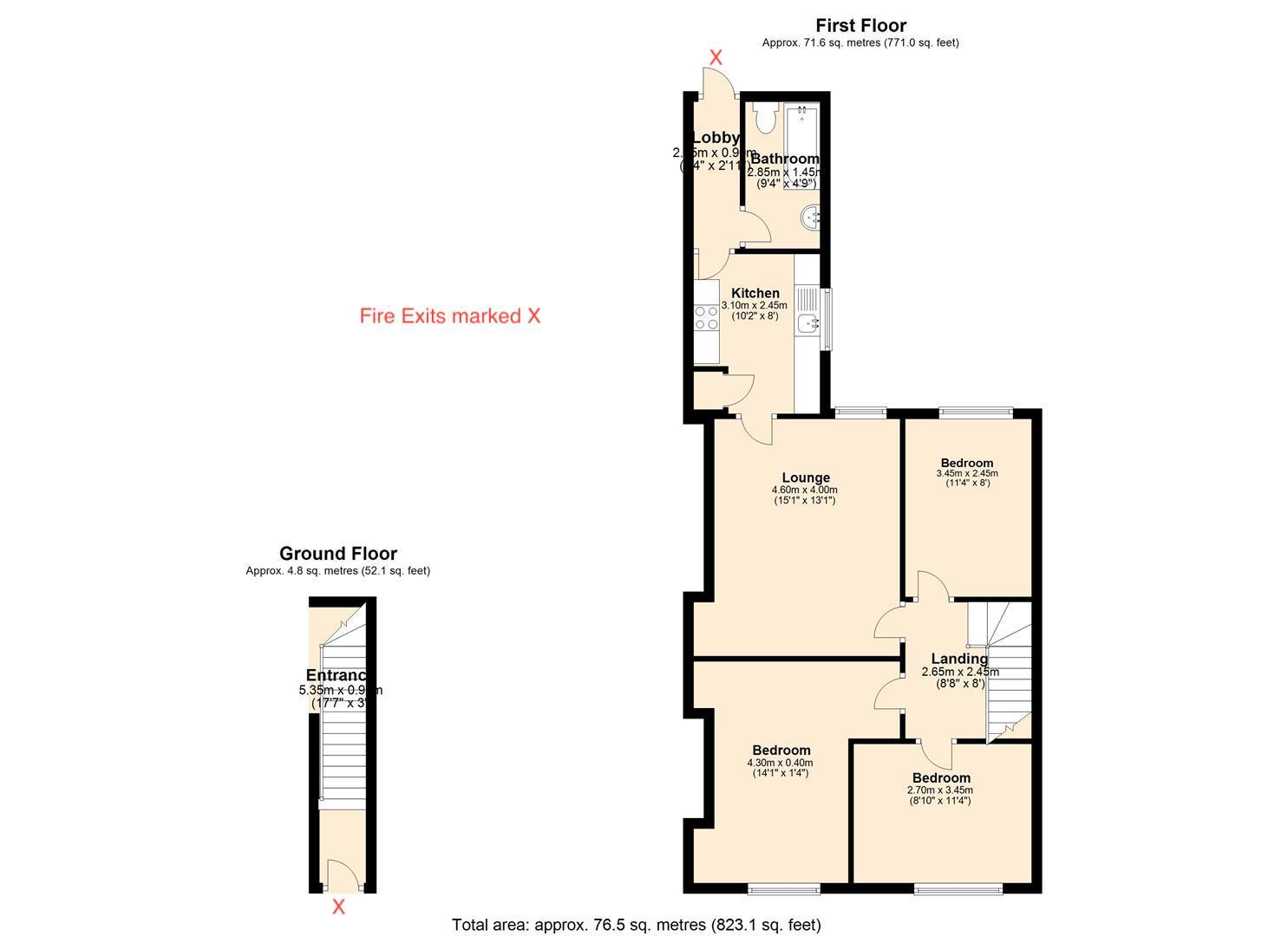 Malcolm Street, Newcastle Upon Tyne floorplan