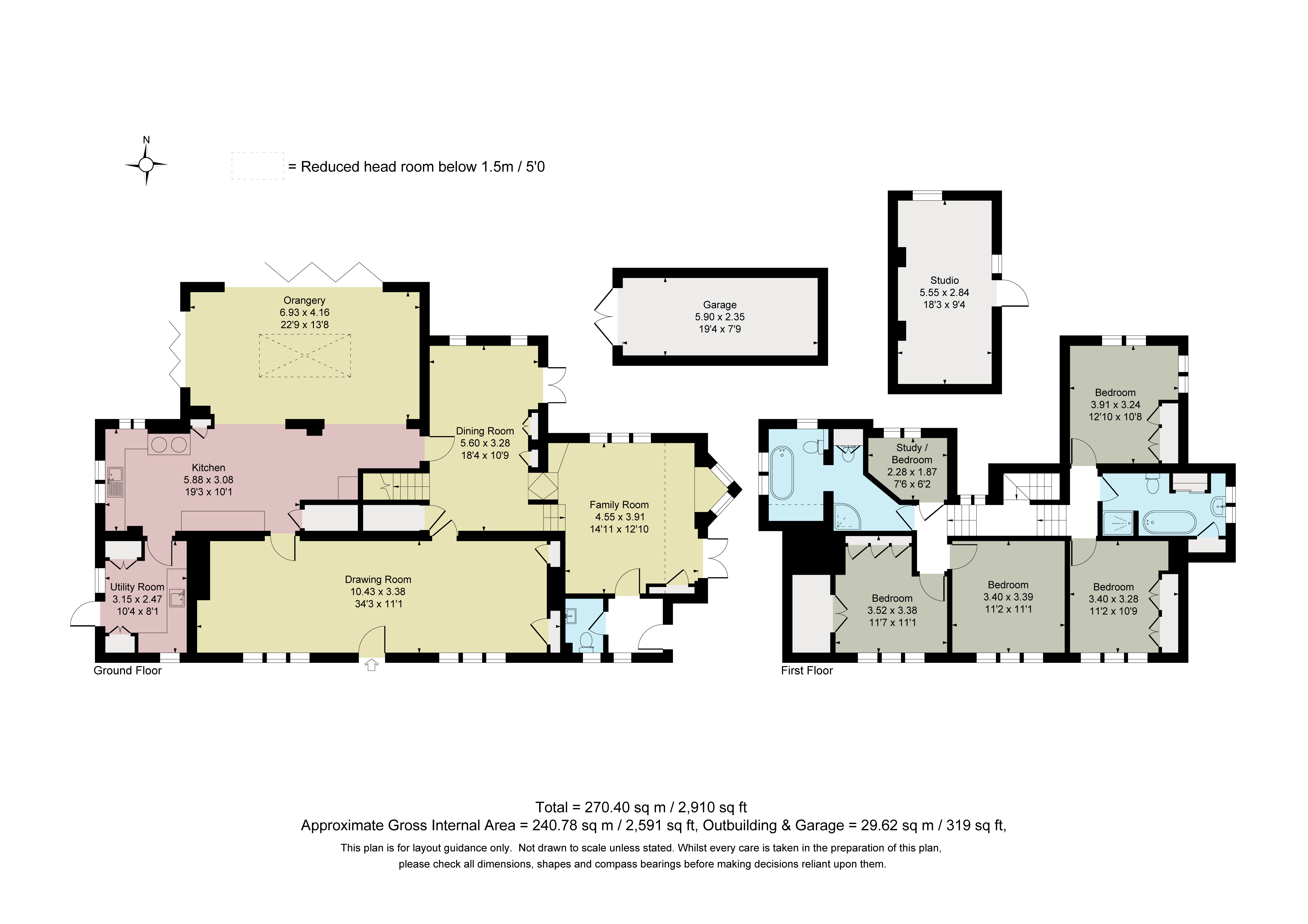Rose Cottage,, Okewood Hill, Surrey floorplan