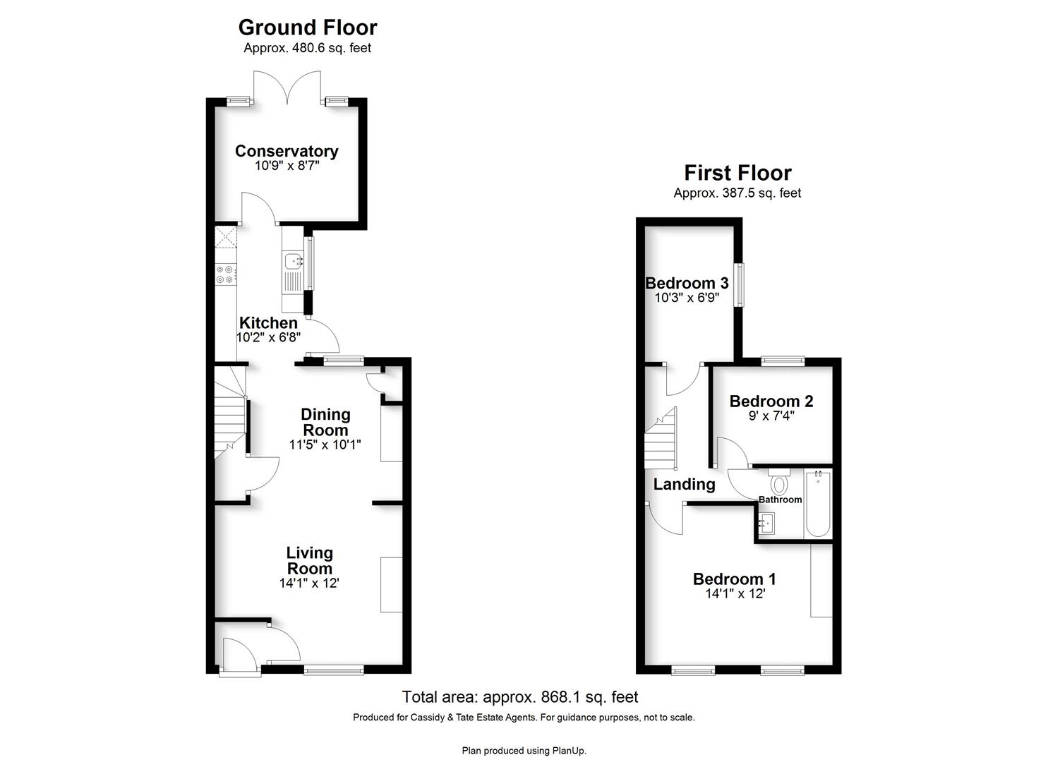 8, Prospect Road, St. Albans floorplan