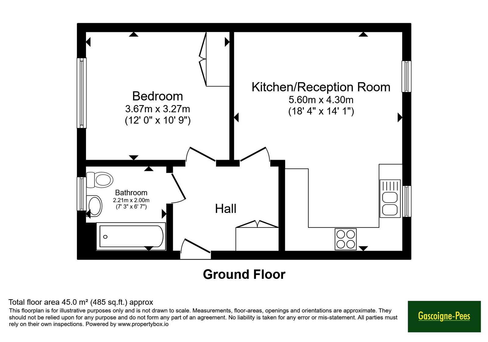 21 Darwin Court,, Sherwood Way, Surrey floorplan