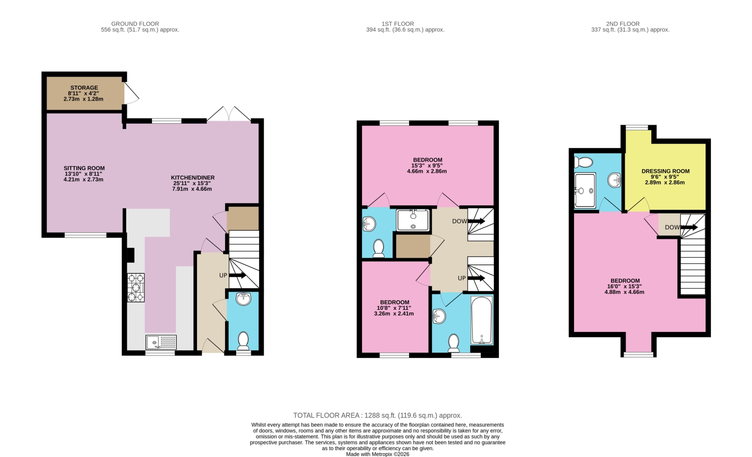 44, Avenue De Gien, Malmesbury floorplan