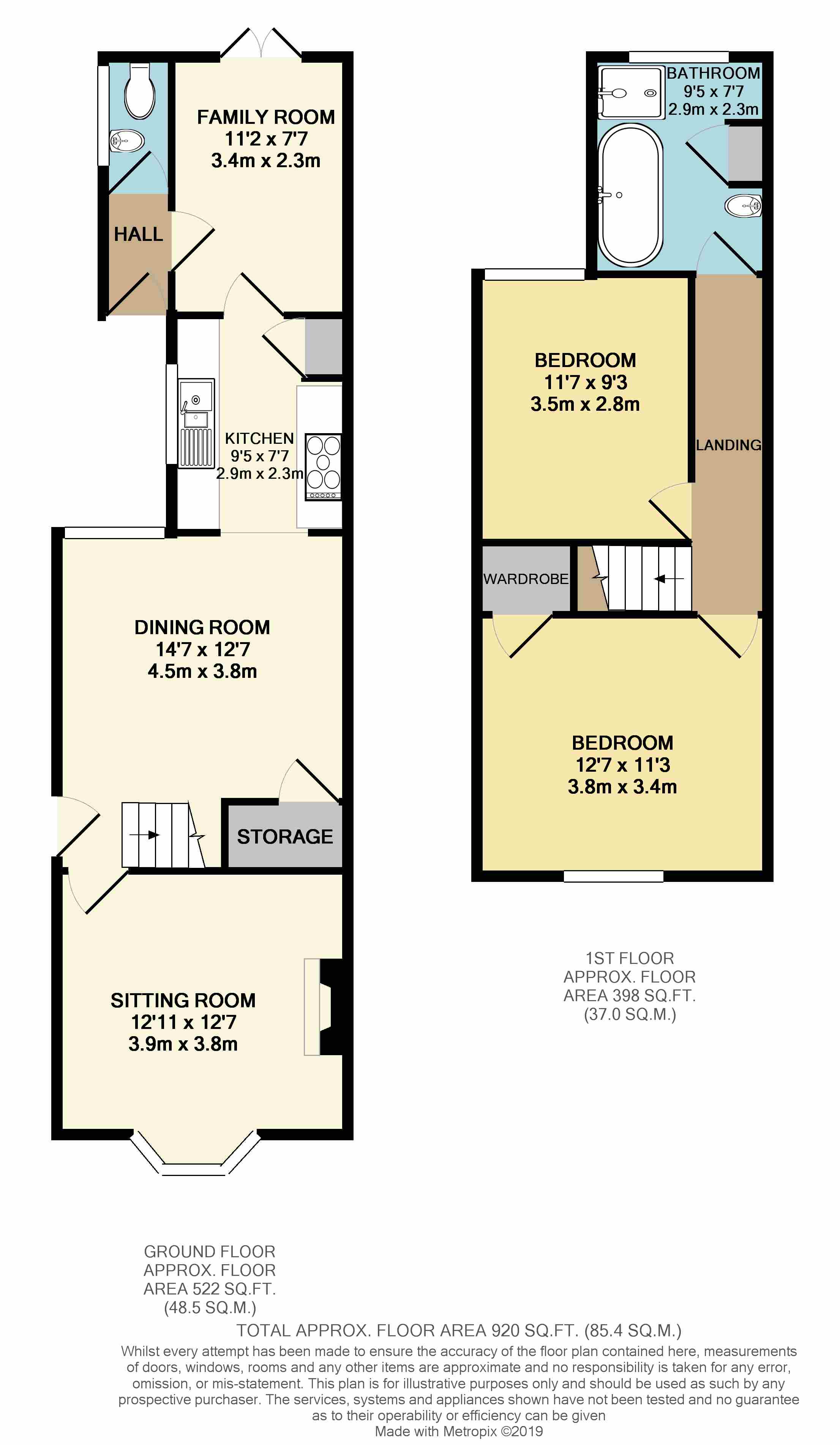 2 Bedrooms Semi-detached house for sale in Vicarage Road, Lingfield, Surrey RH7
