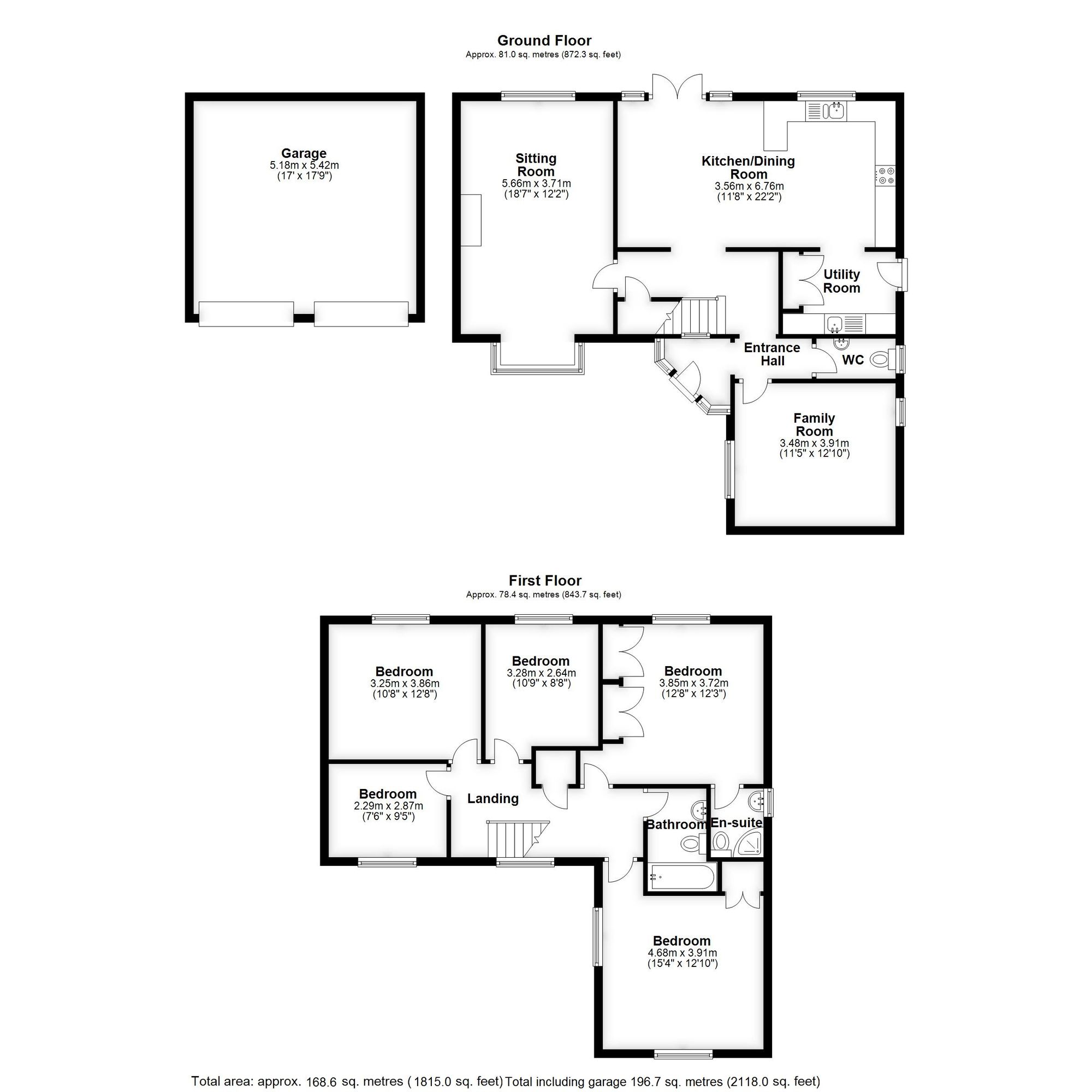 3 Rectory Close, Shefford floorplan